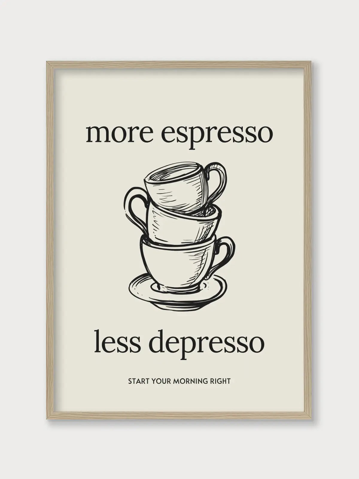 More Espresso, Less Depresso