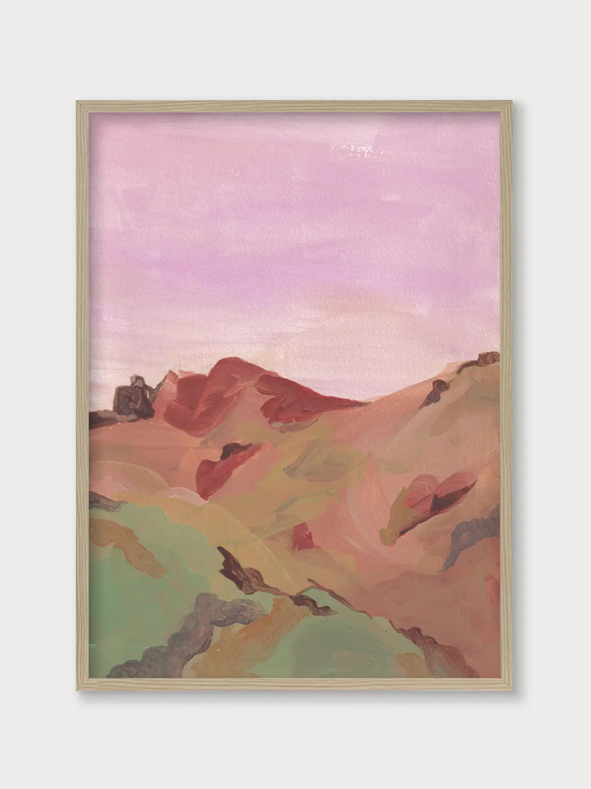 Pink Sunset I - Nomadart