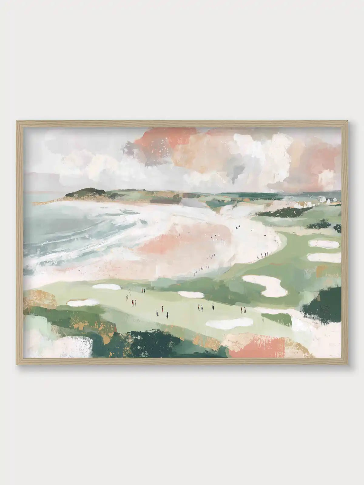 Coastal Golf Course with Ocean Views - Nomadart