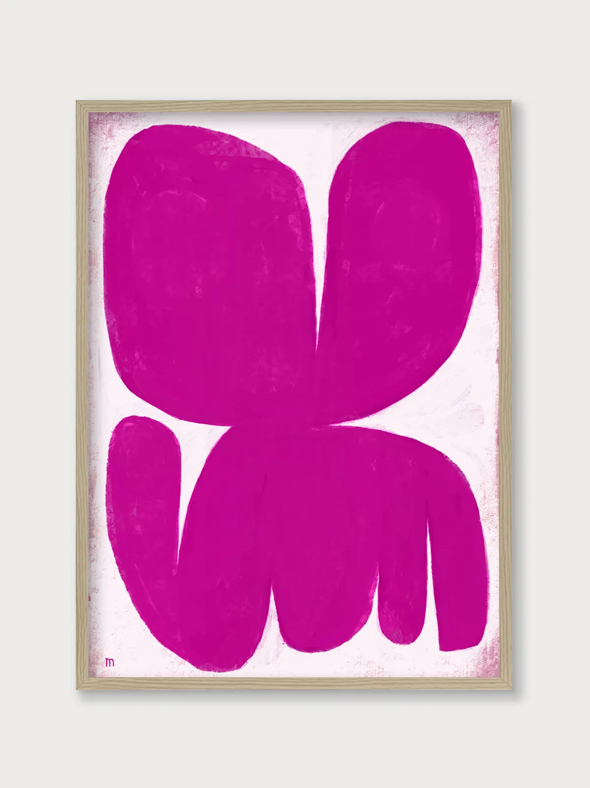 Vivid Magenta Butterfly II