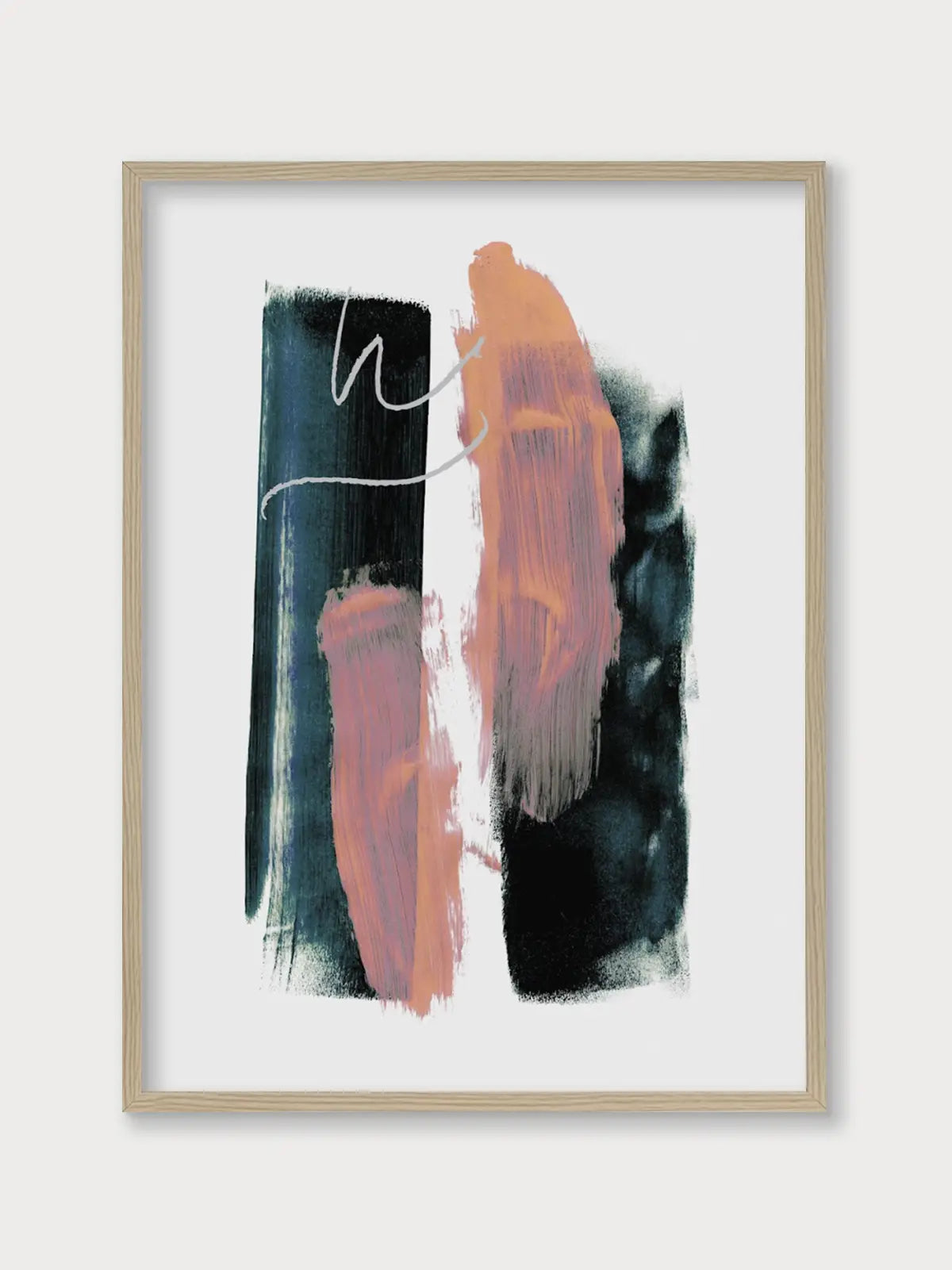 Abstract Brush Strokes 3X - Nomadart