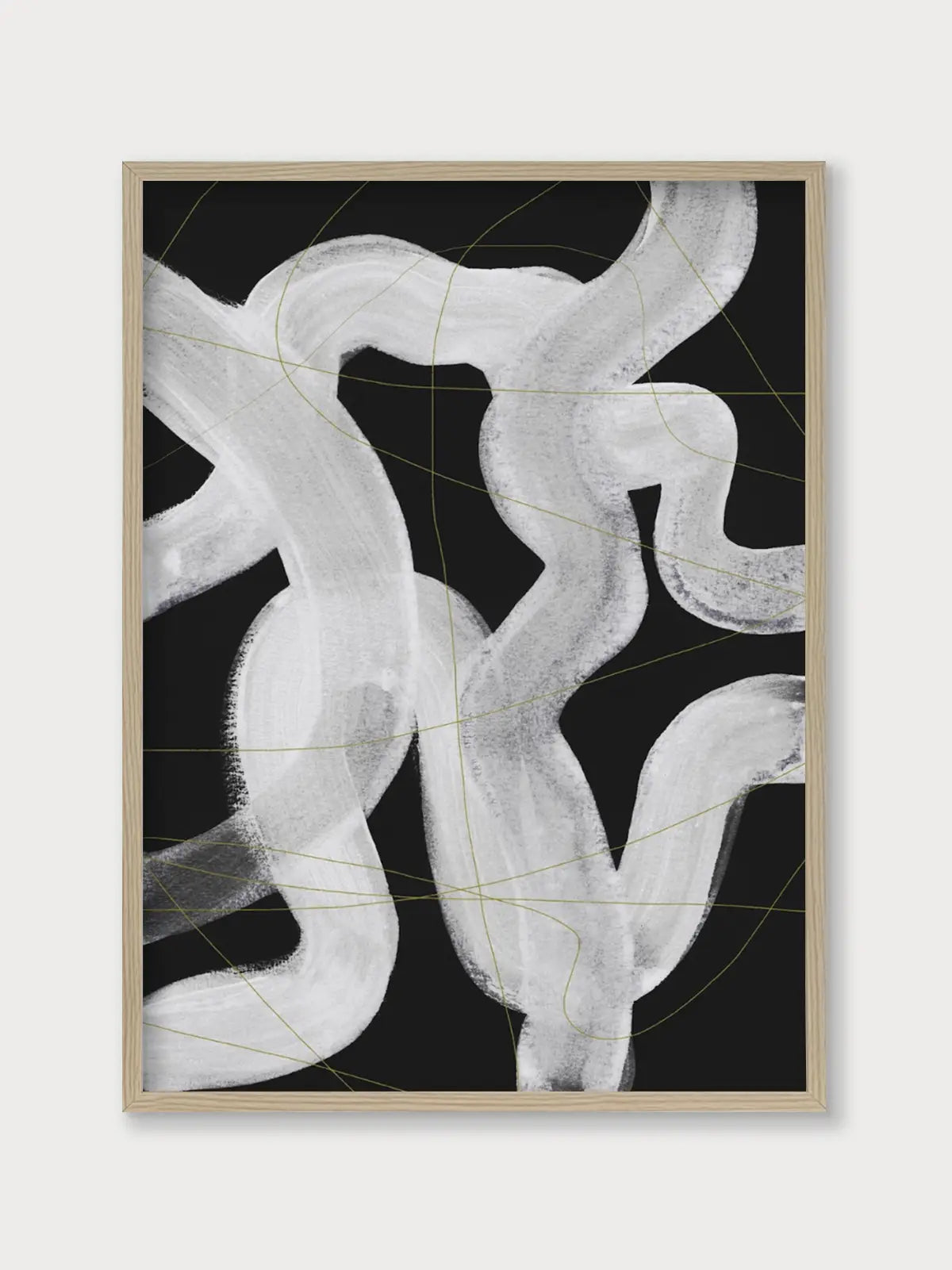 Abstract Brush Strokes 65Z