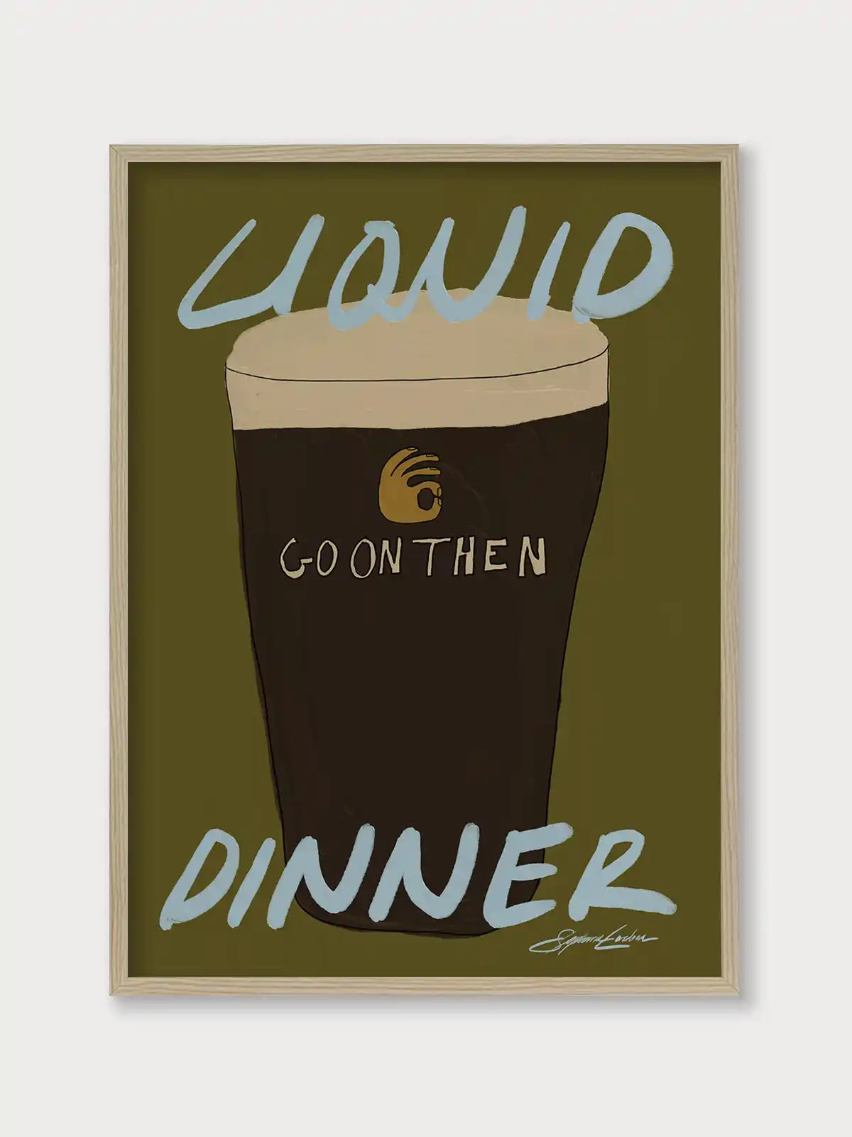 Liquid Dinner - Nomadart