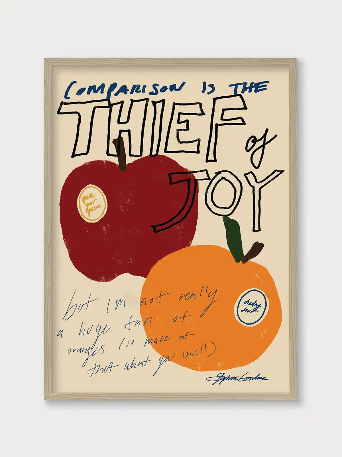 Comparison is the Thief of Joy - Nomadart