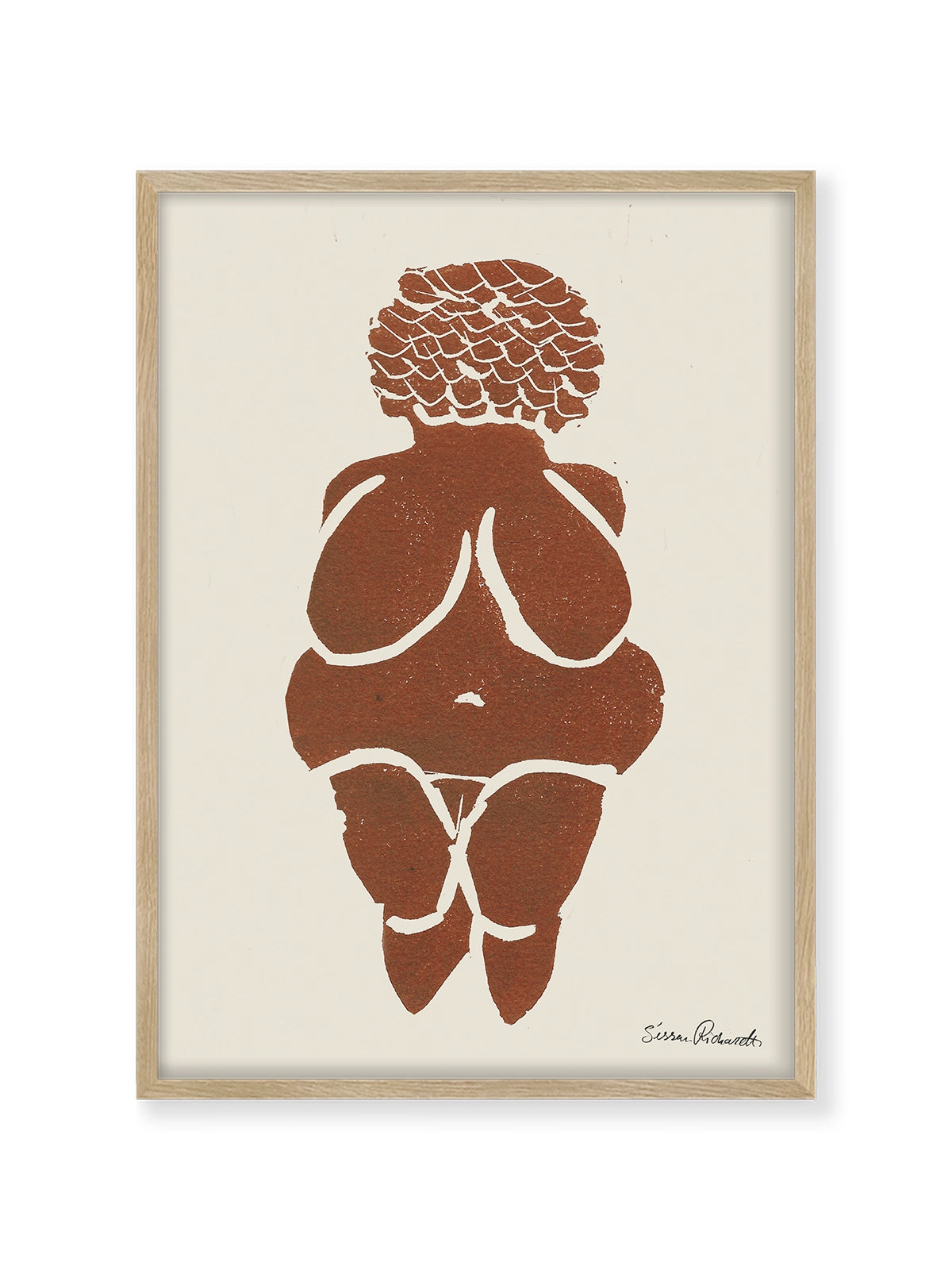 Goddess of Fertility - Una Lámina de Sissan Richardt - Decora tu casa en Nomadart