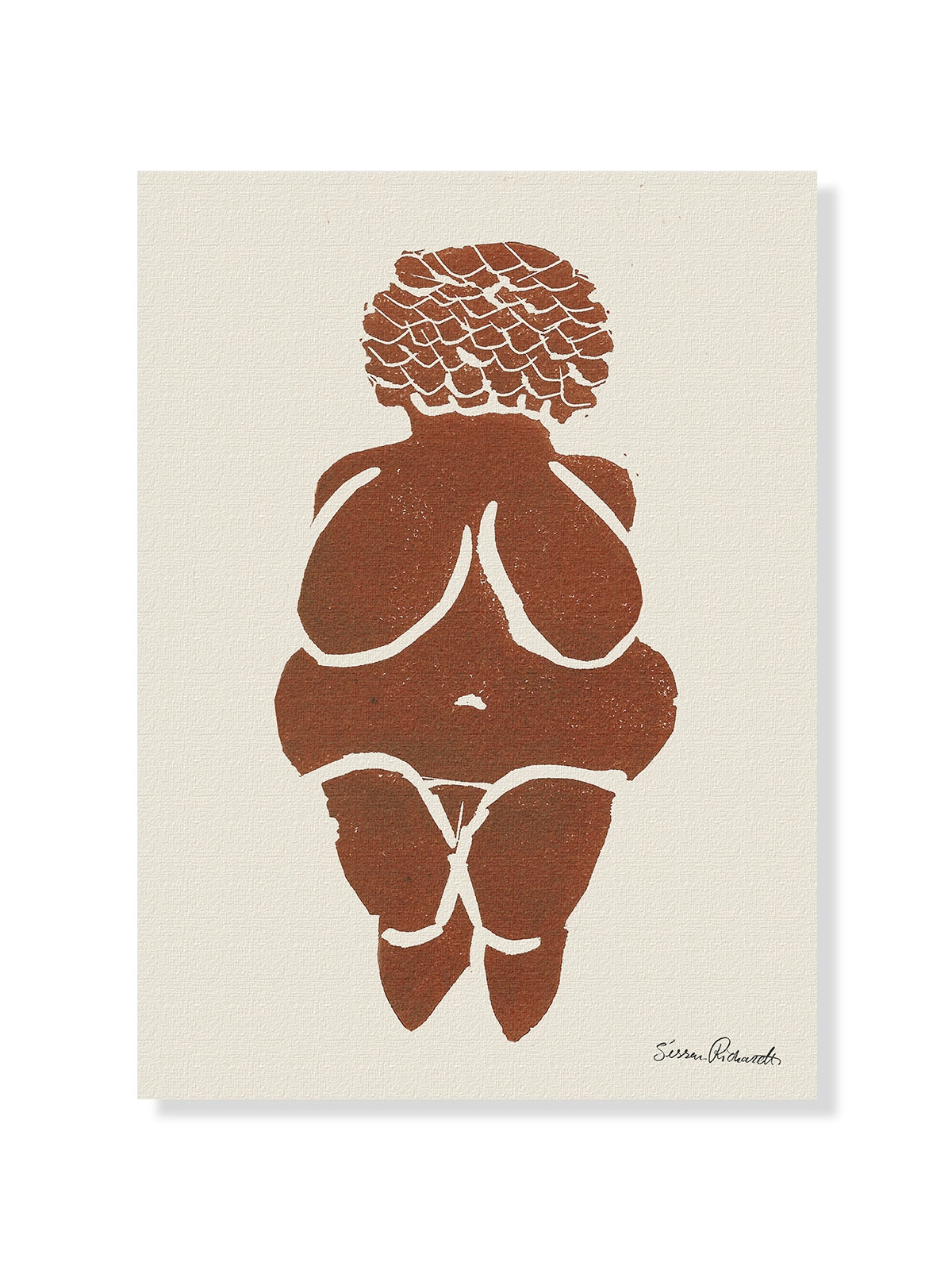 Goddess of Fertility - Una Lámina de Sissan Richardt - Decora tu casa en Nomadart