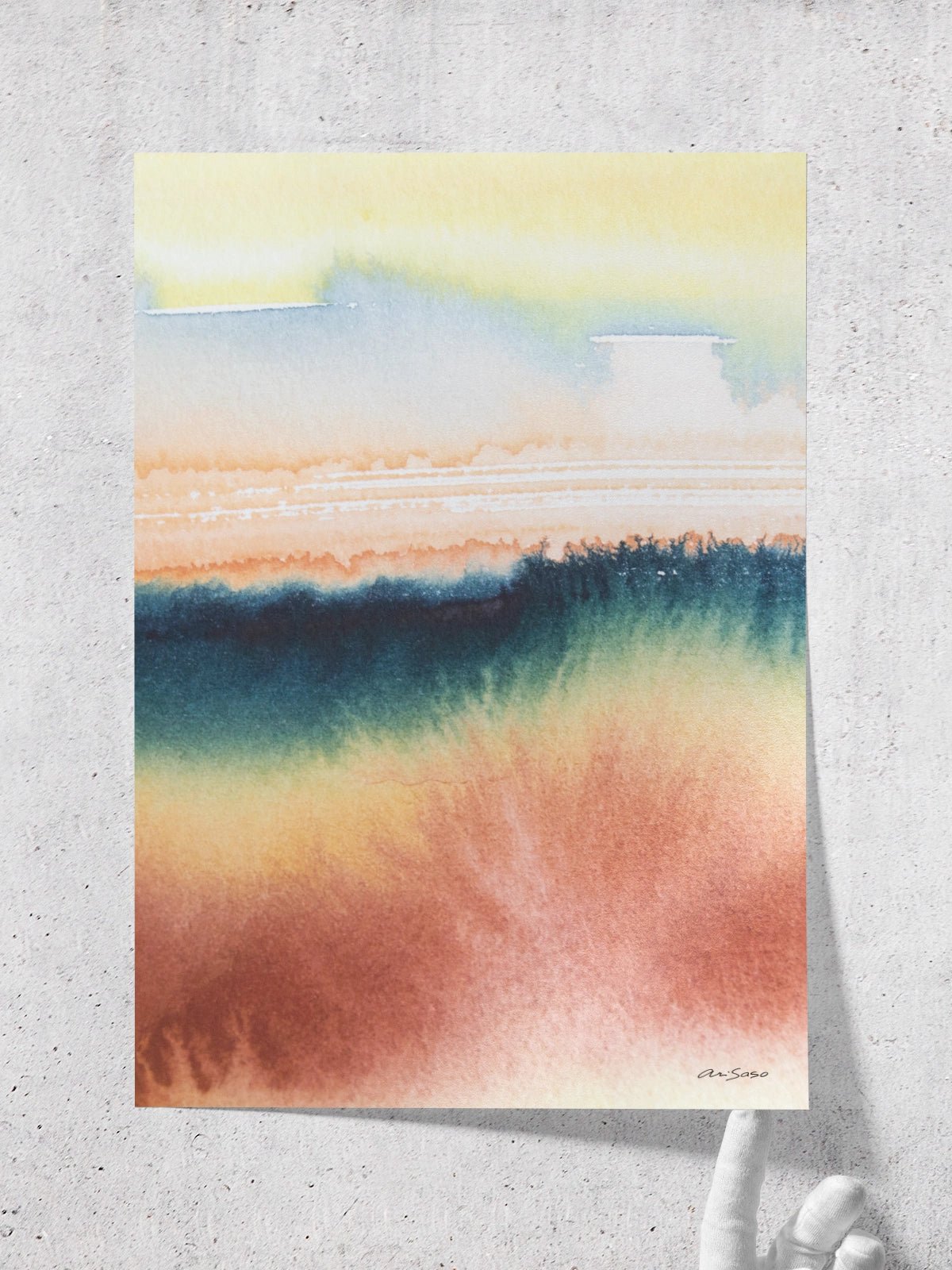 After the Storm - Lámina de Ari Saso - Decora tu casa en Nomadart