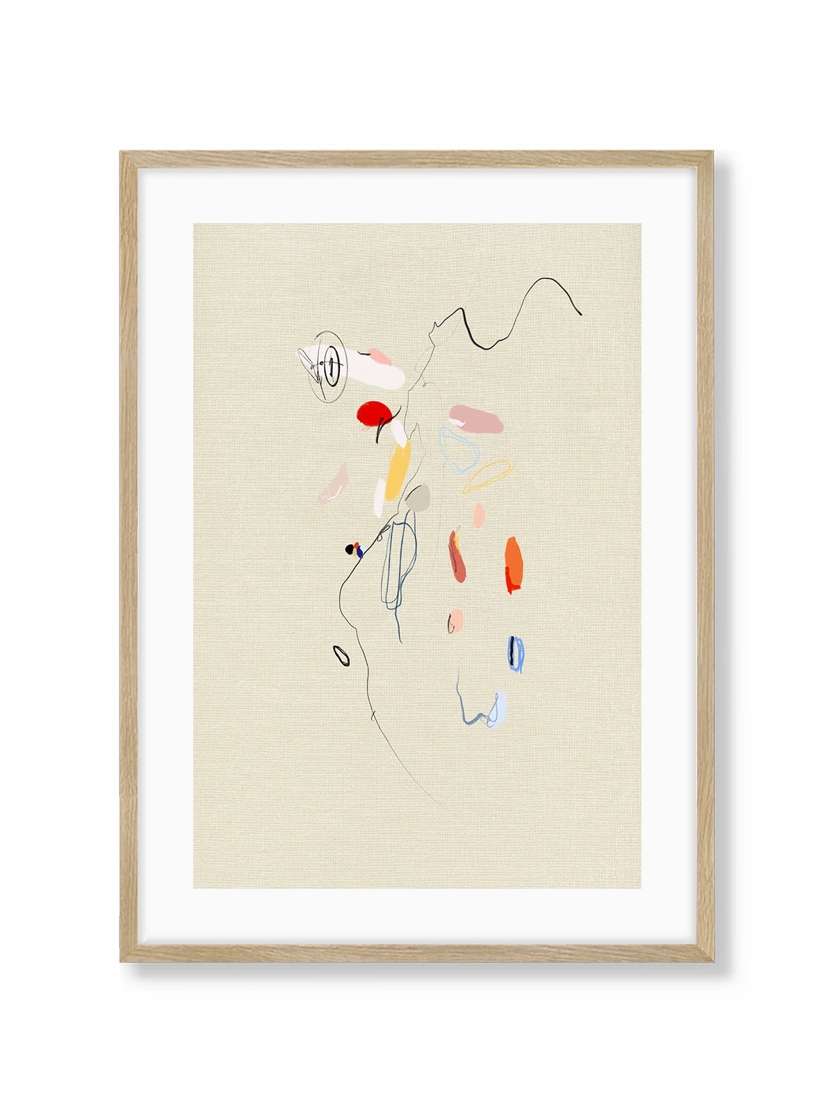 All in my Head - Una Lámina de William Woollard - Decora tu casa en Nomadart