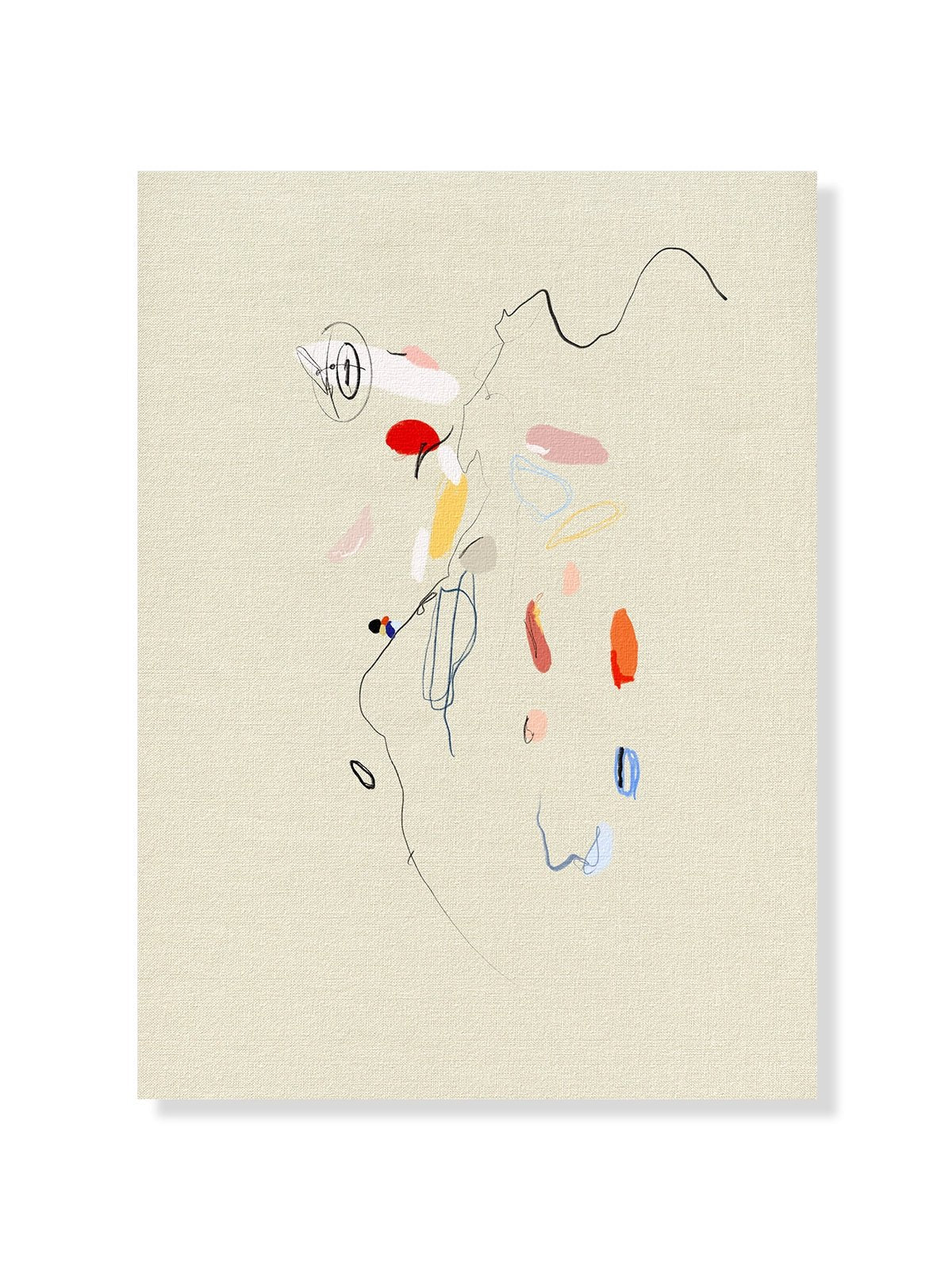 All in my Head - Una Lámina de William Woollard - Decora tu casa en Nomadart