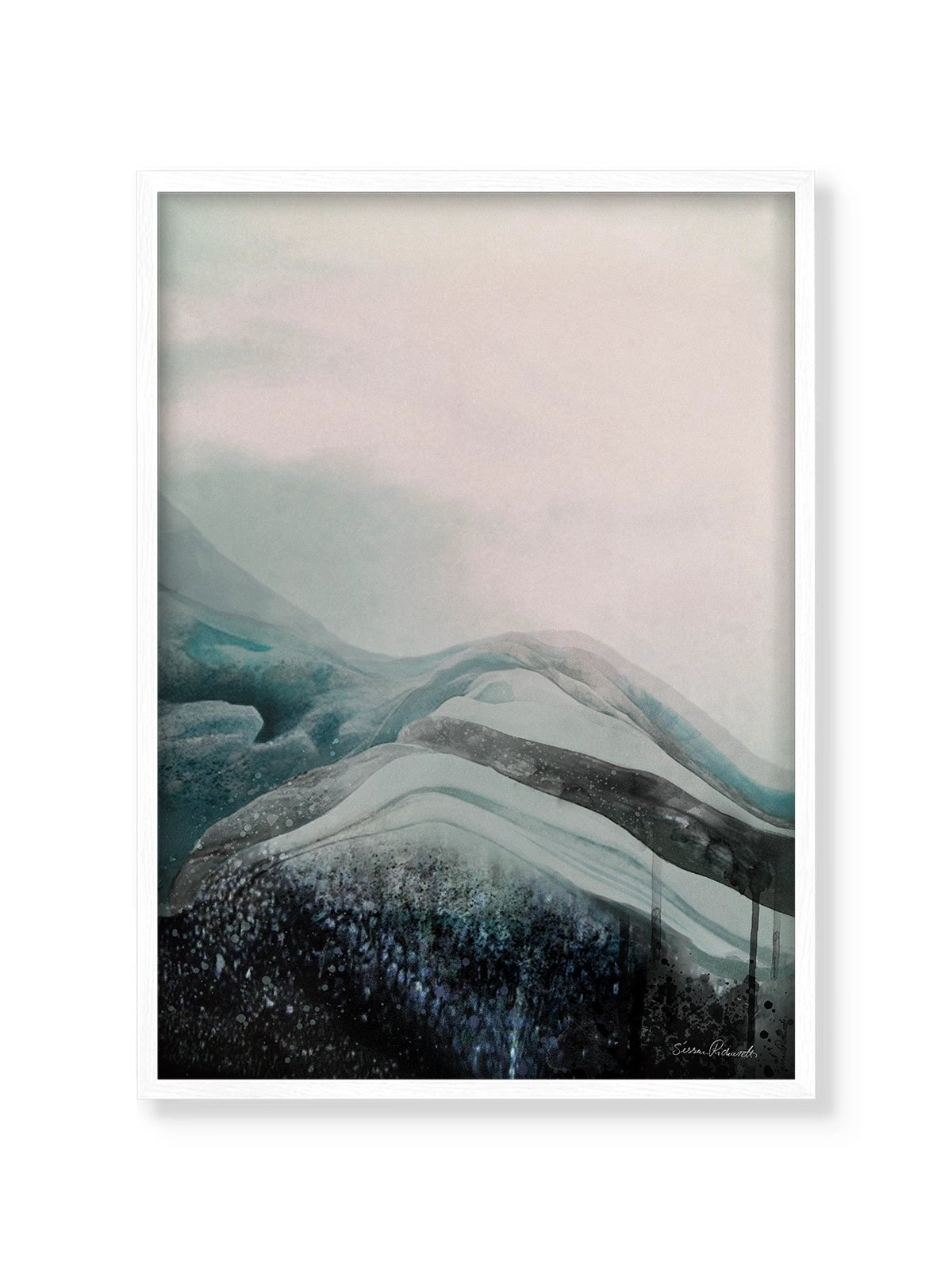 Antarctica - Una Lámina de Sissan Richardt - Decora tu casa en Nomadart