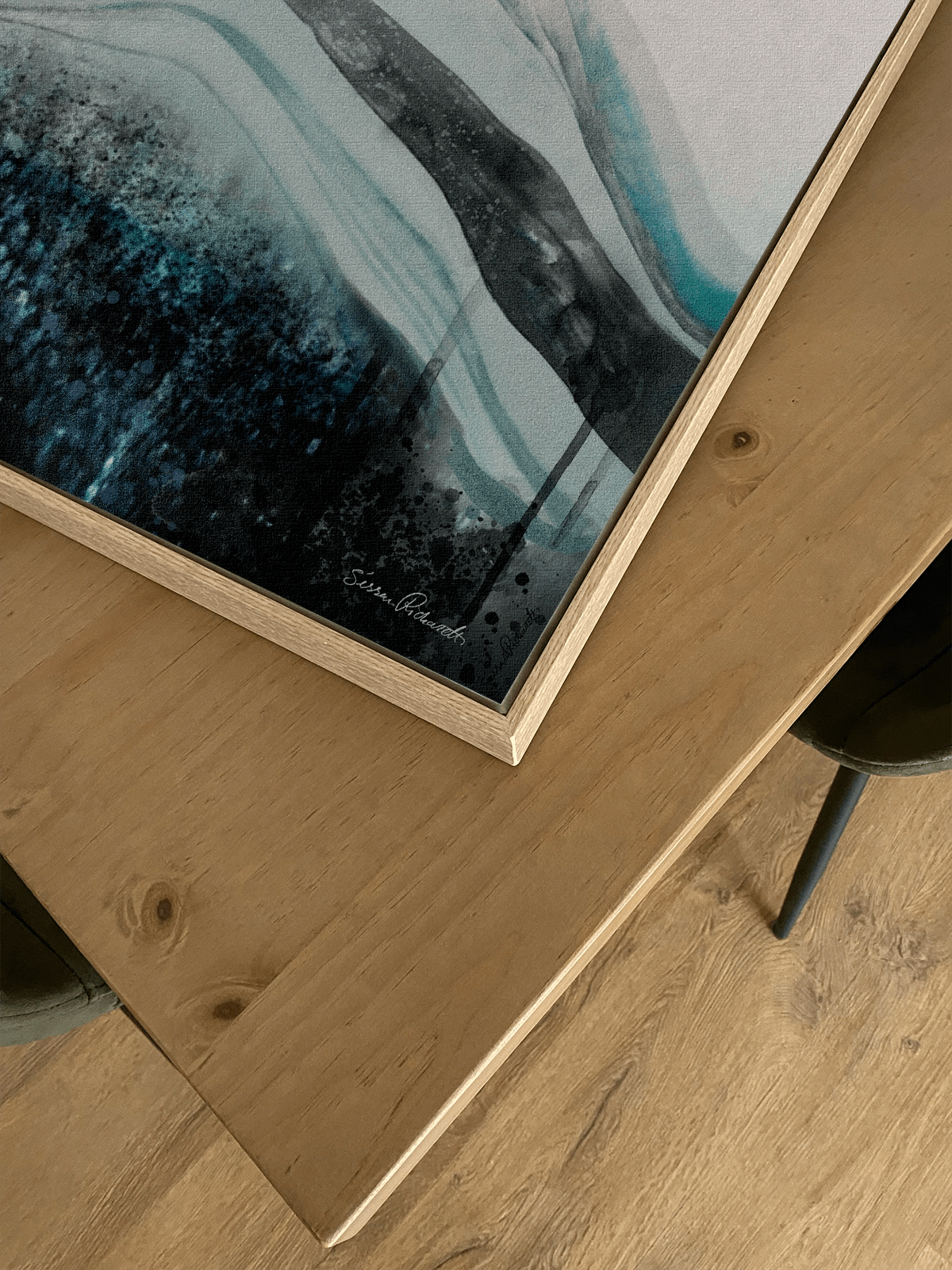 Antarctica - Una Lámina de Sissan Richardt - Decora tu casa en Nomadart