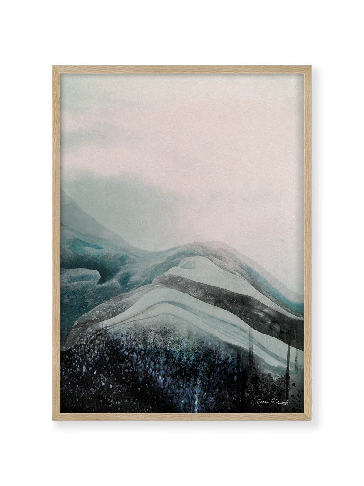Antarctica - Una Lámina de Sissan Richardt - Decora tu casa en Nomadart