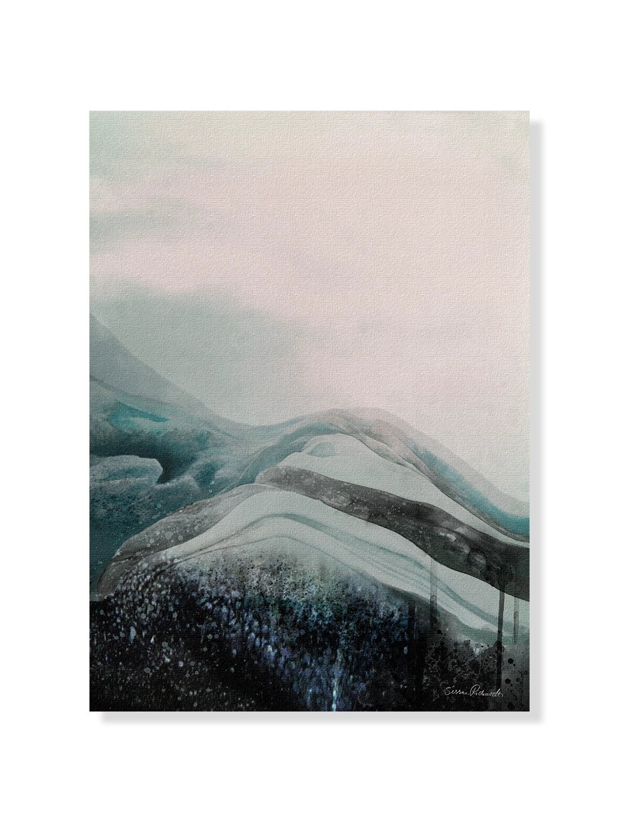 Antarctica - Una Lámina de Sissan Richardt - Decora tu casa en Nomadart