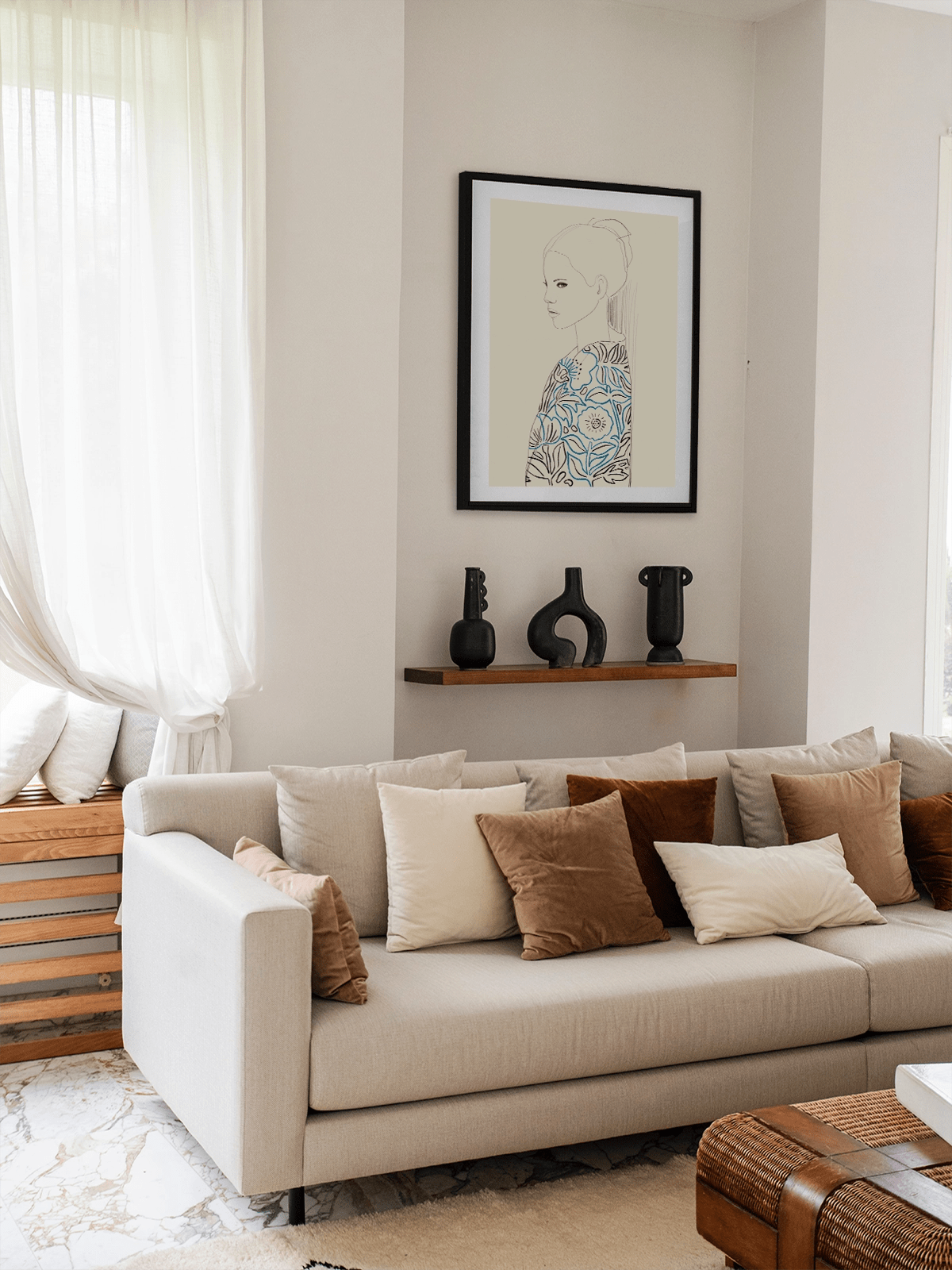 April - Una Lámina de Bea & Wild - Decora tu casa en Nomadart