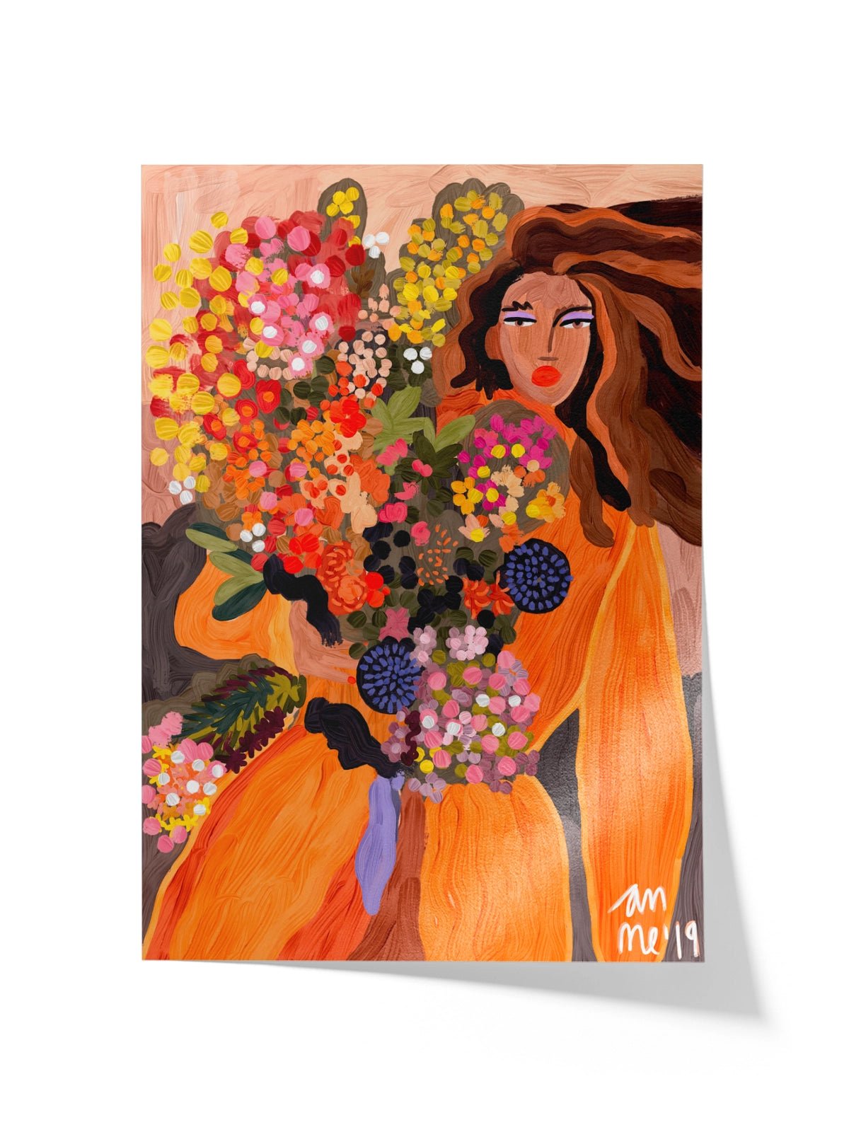 Autumnal Spring - Una Lámina de Ana Clerici - Decora tu casa en Nomadart
