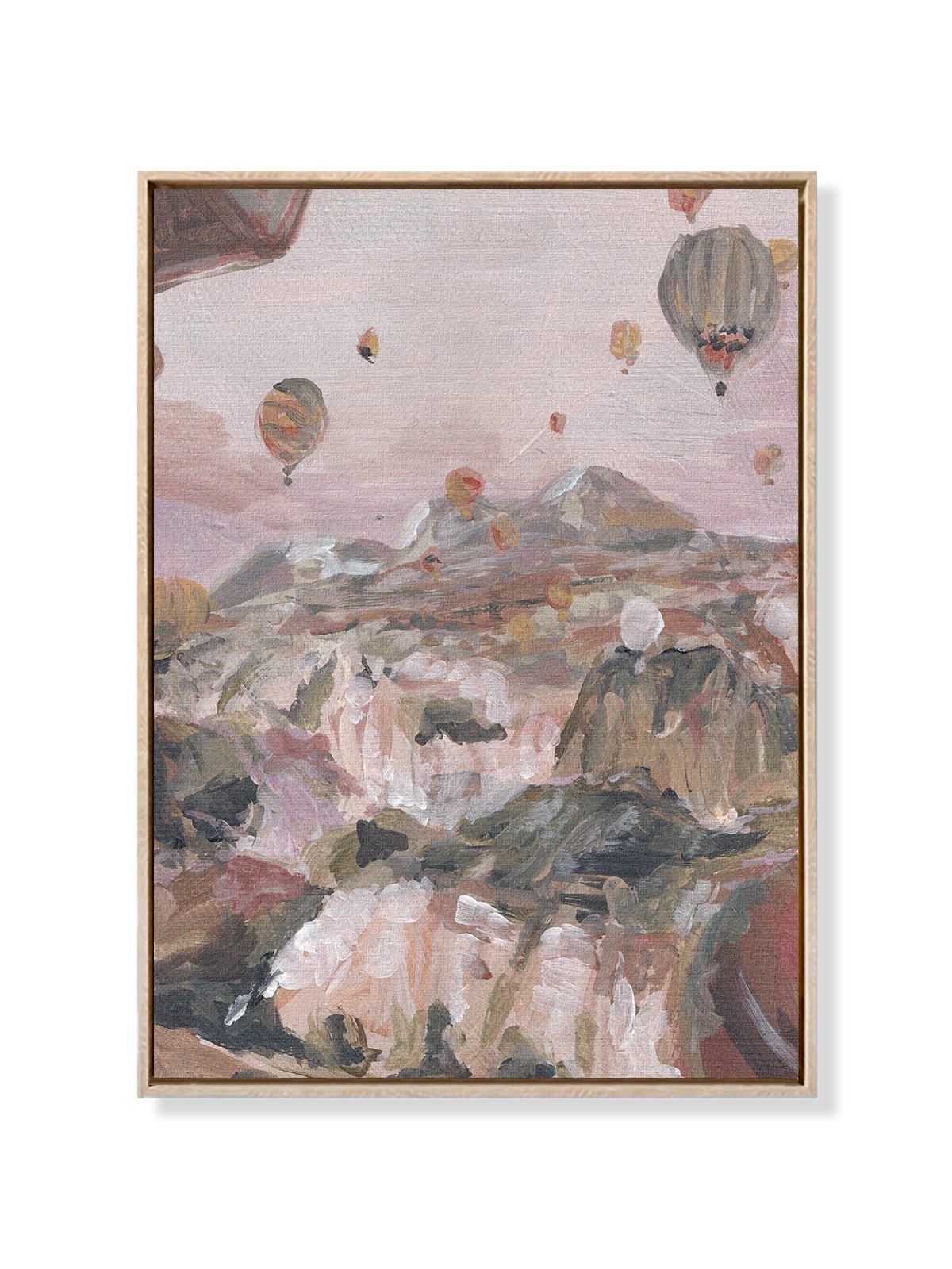 Cappadocia - Una Lámina de Alice Kwan - Decora tu casa en Nomadart