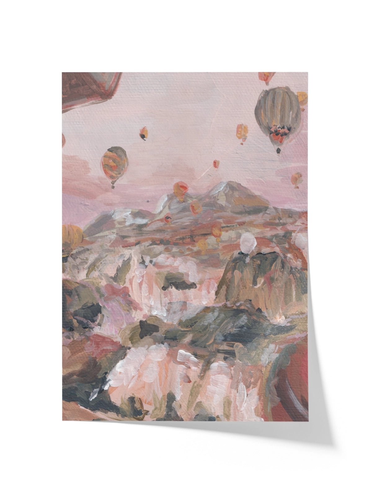 Cappadocia - Una Lámina de Alice Kwan - Decora tu casa en Nomadart