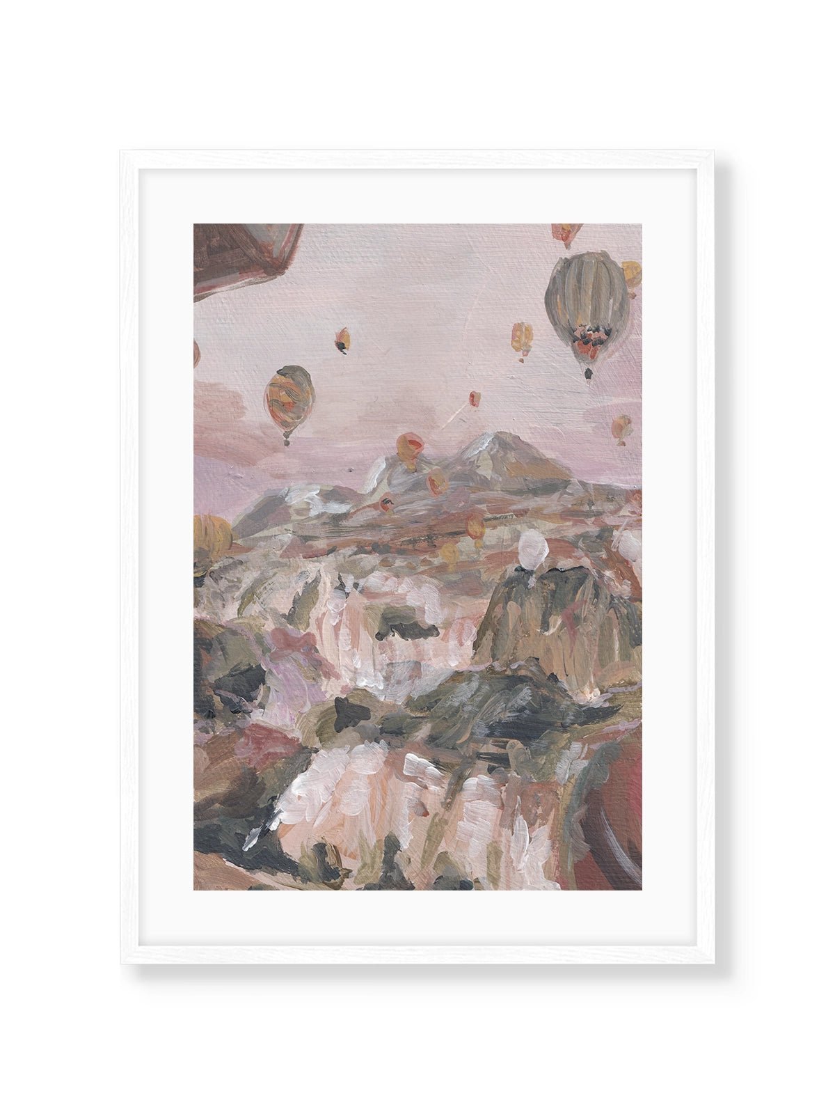 Cappadocia - Una Lámina de Alice Kwan - Decora tu casa en Nomadart