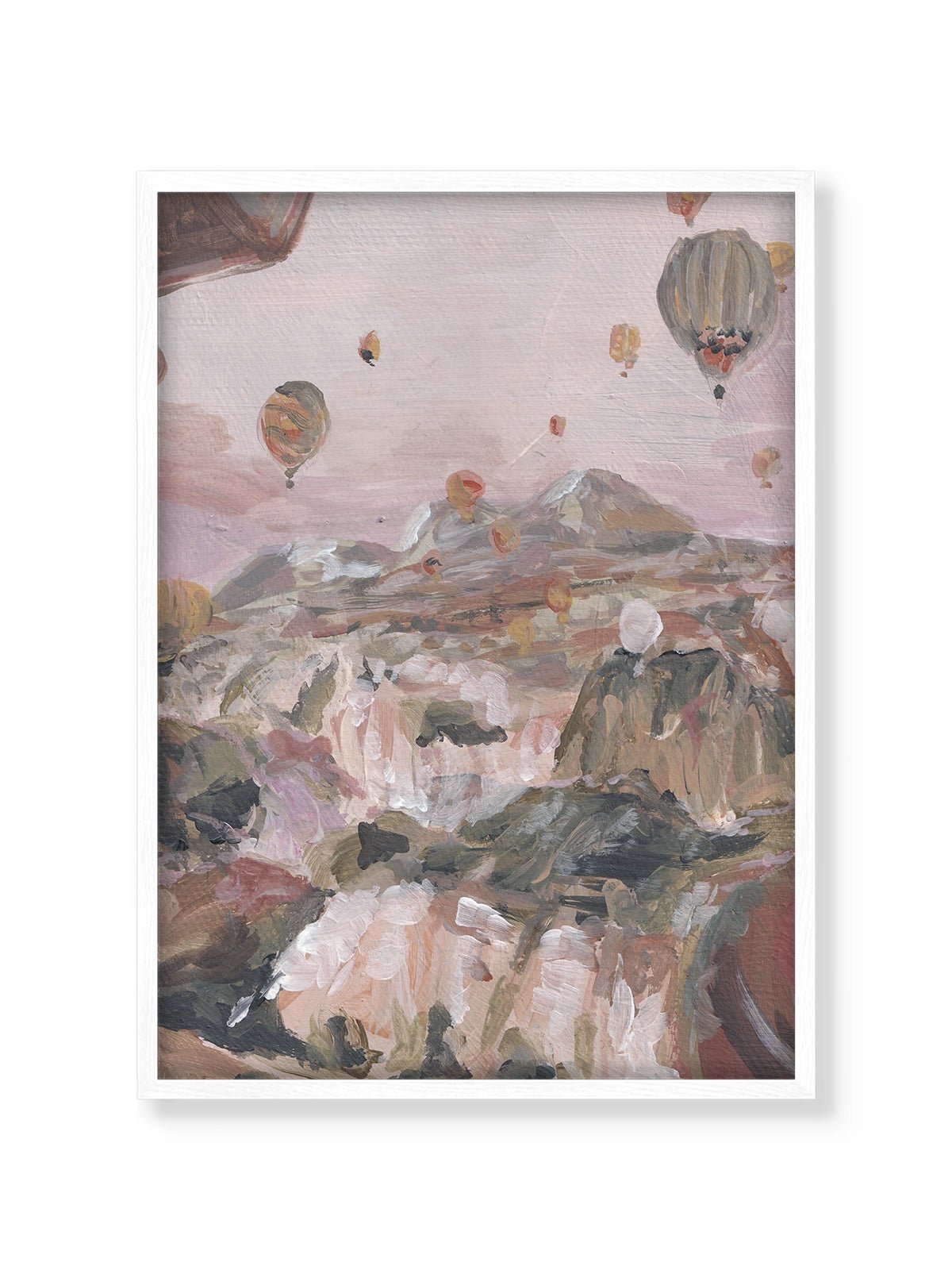Cappadocia - Una Lámina de Alice Kwan - Decora tu casa en Nomadart