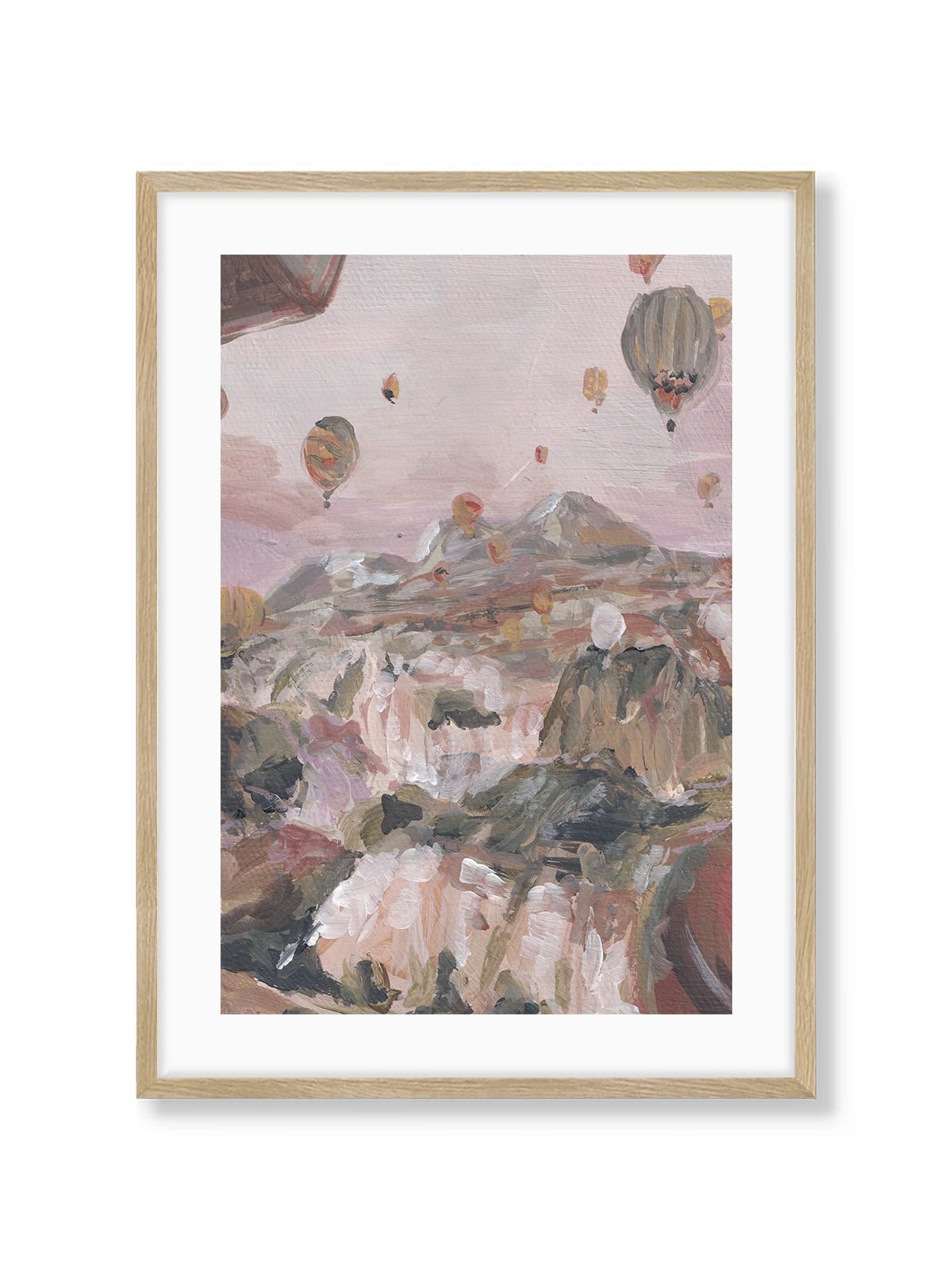 Cappadocia - Una Lámina de Alice Kwan - Decora tu casa en Nomadart