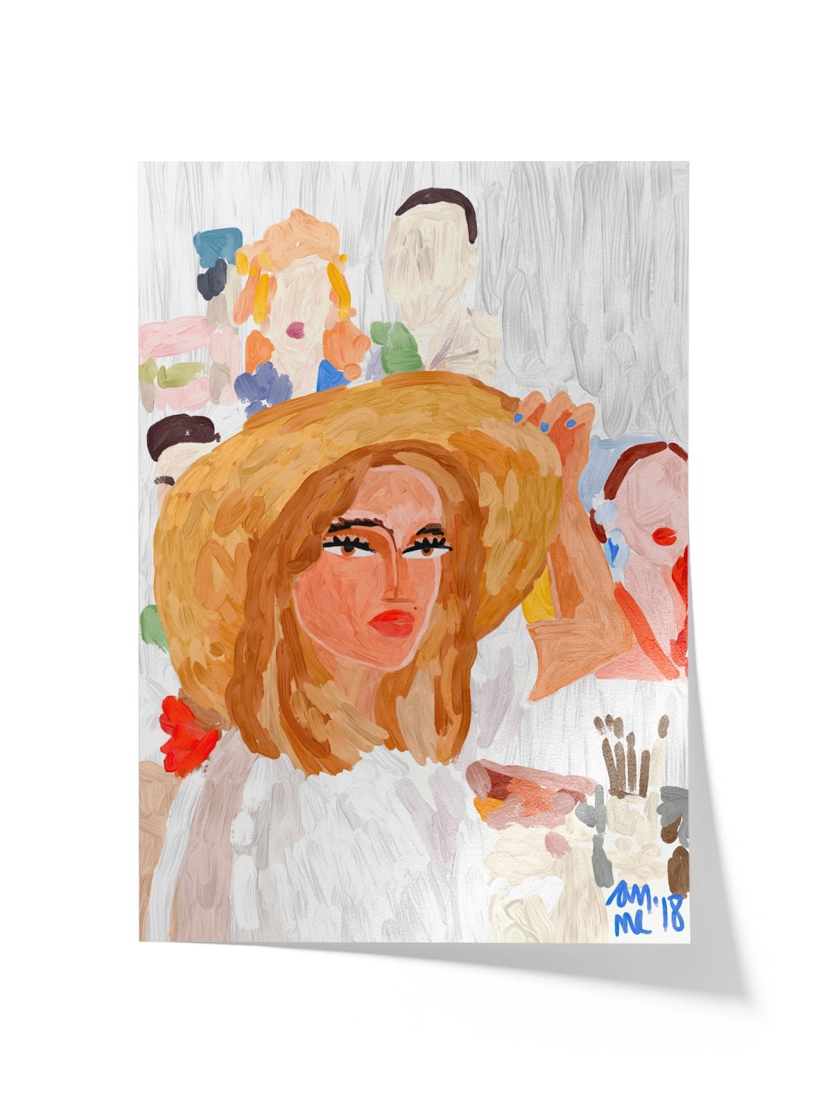 Carla - Una Lámina de Ana Clerici - Decora tu casa en Nomadart