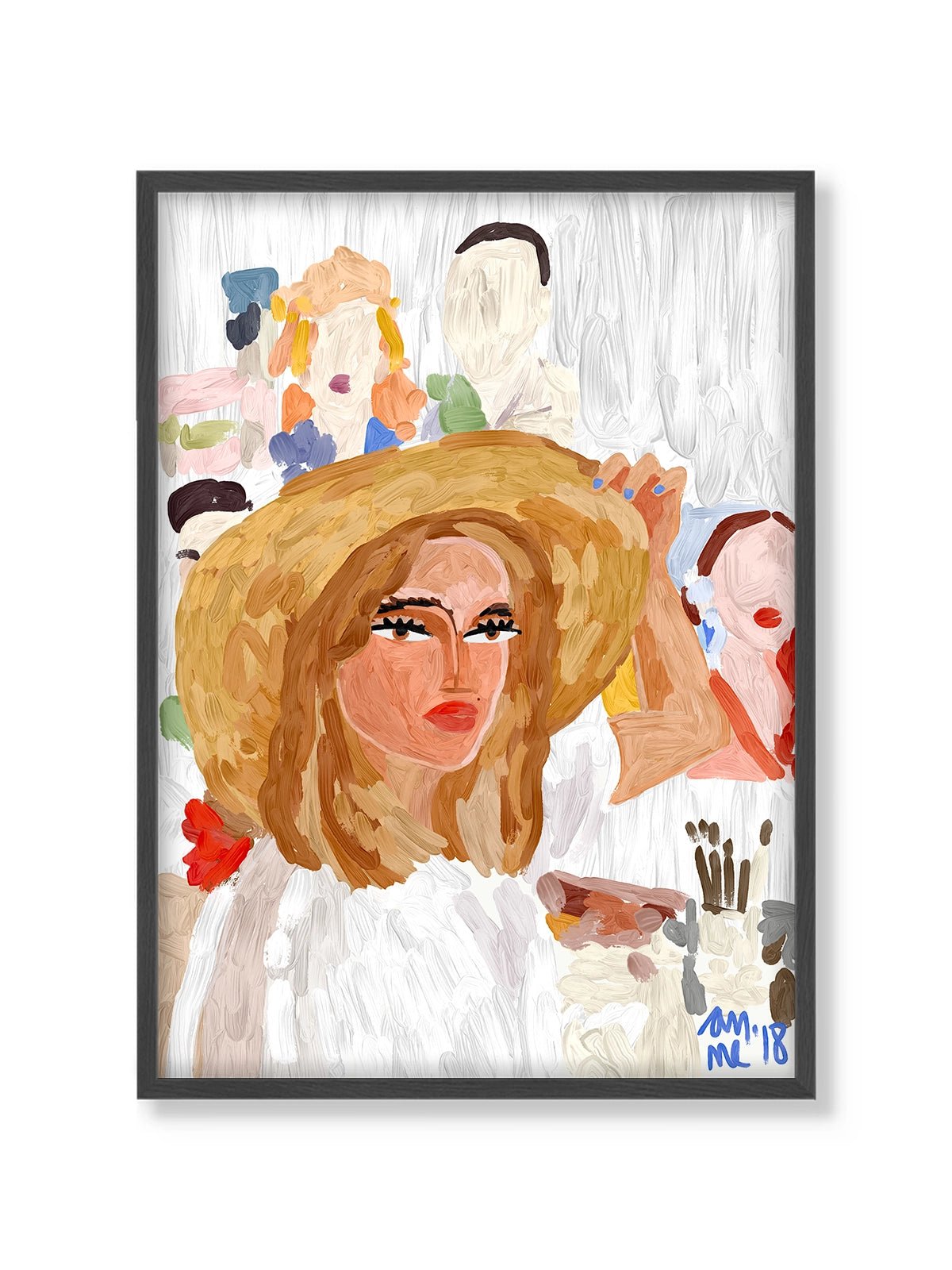 Carla - Una Lámina de Ana Clerici - Decora tu casa en Nomadart