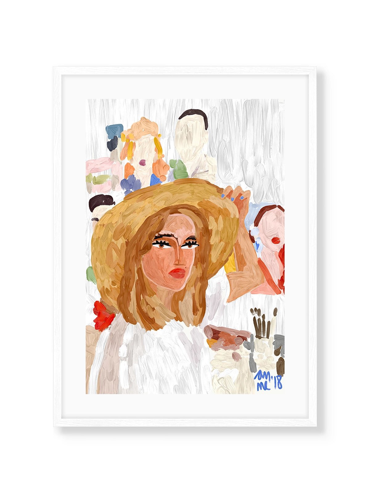 Carla - Una Lámina de Ana Clerici - Decora tu casa en Nomadart