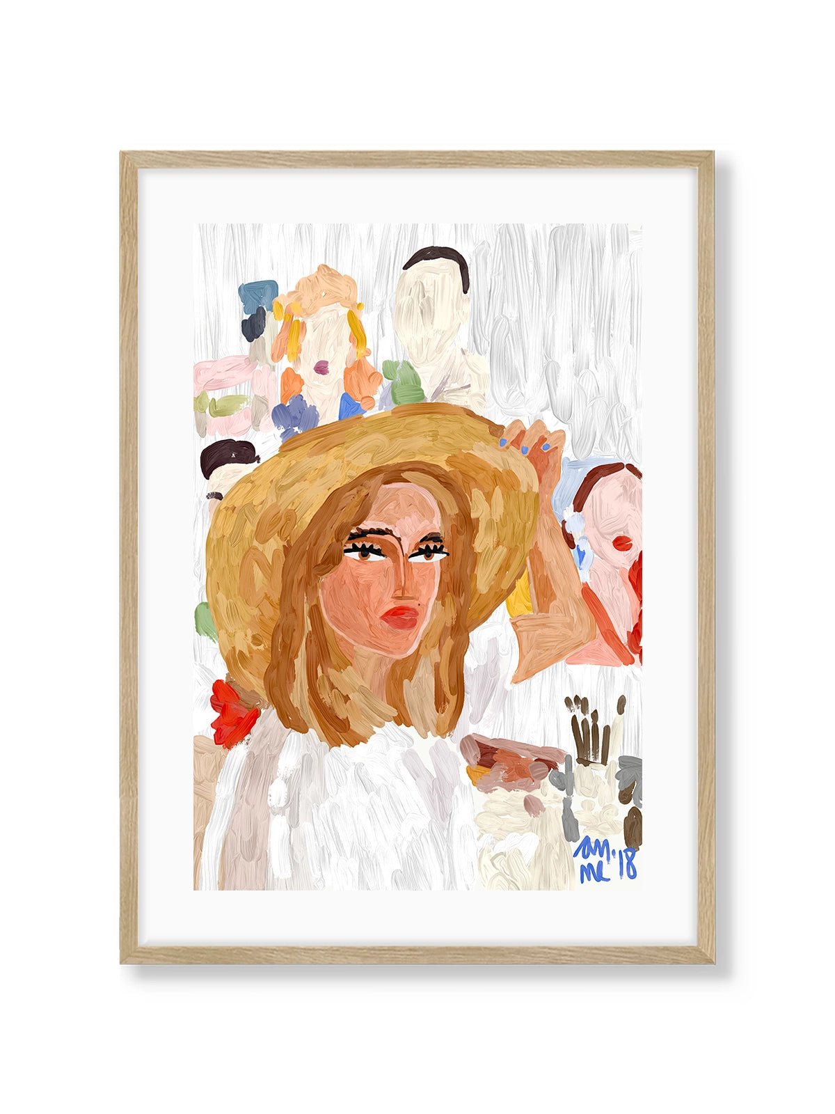 Carla - Una Lámina de Ana Clerici - Decora tu casa en Nomadart