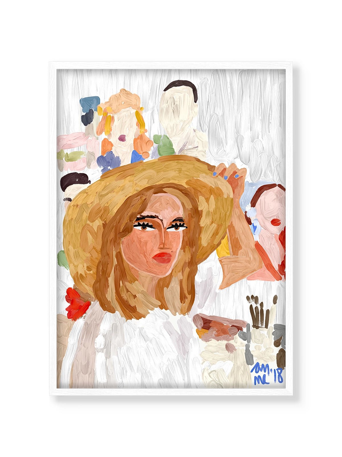 Carla - Una Lámina de Ana Clerici - Decora tu casa en Nomadart