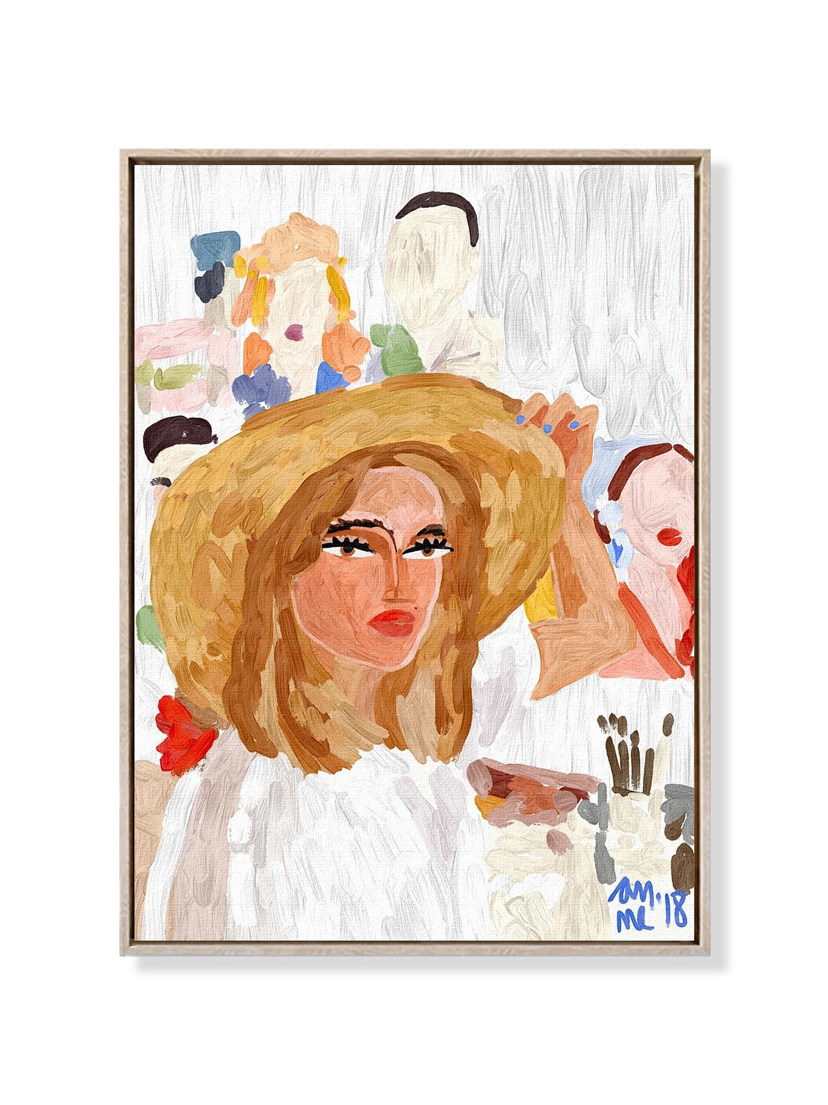 Carla - Una Lámina de Ana Clerici - Decora tu casa en Nomadart