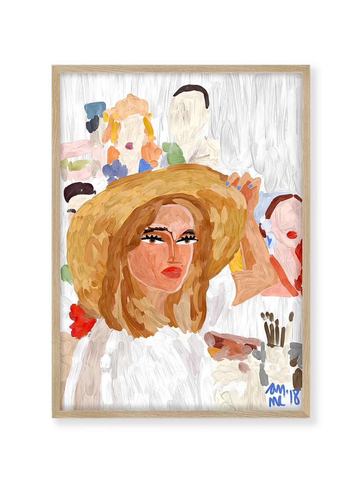 Carla - Una Lámina de Ana Clerici - Decora tu casa en Nomadart
