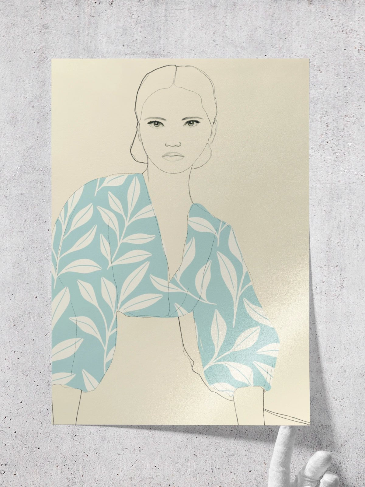 Claire - Una Lámina de Bea & Wild - Decora tu casa en Nomadart