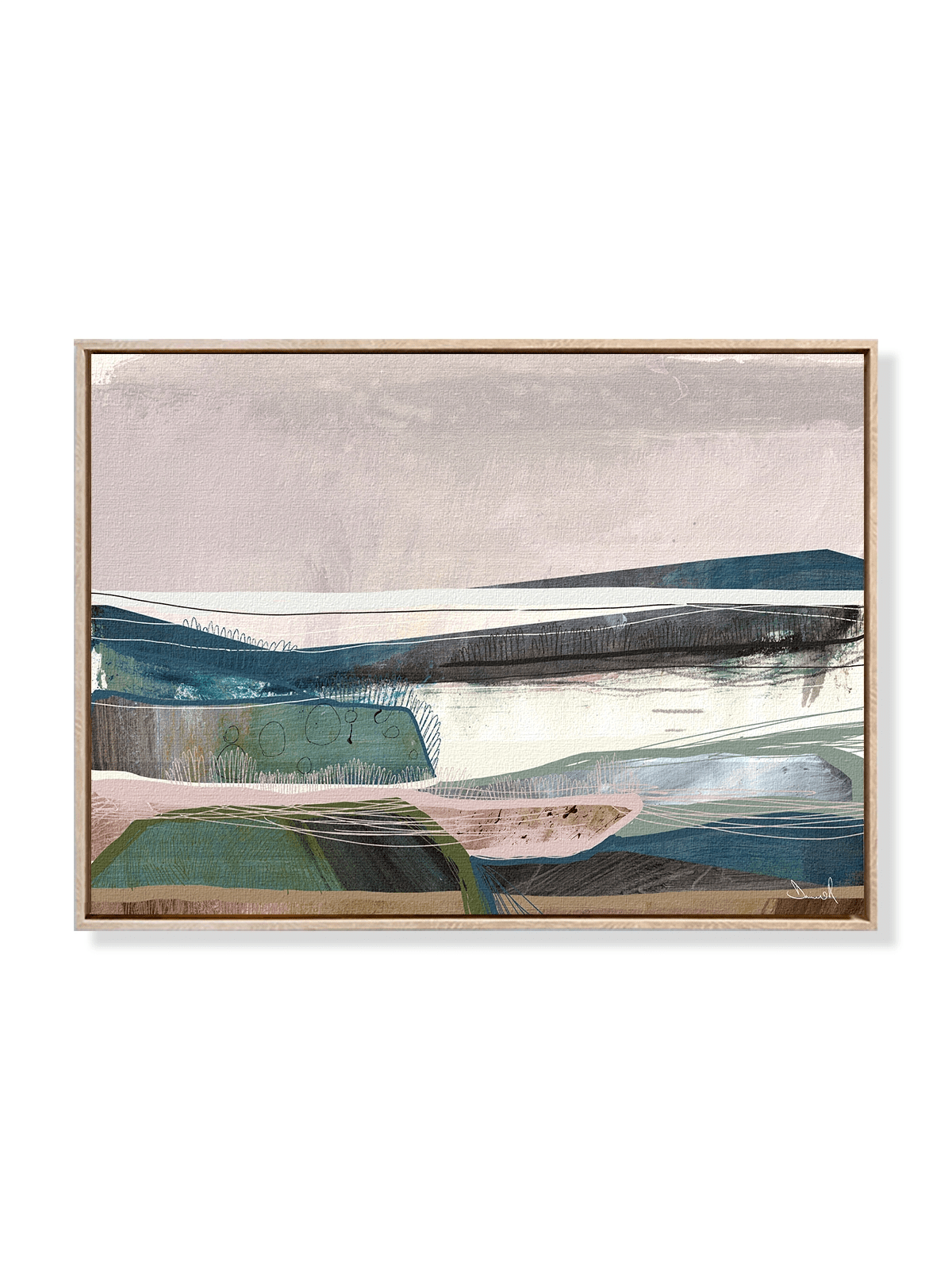 Coast - Una Lámina de Dan Hobday - Decora tu casa en Nomadart