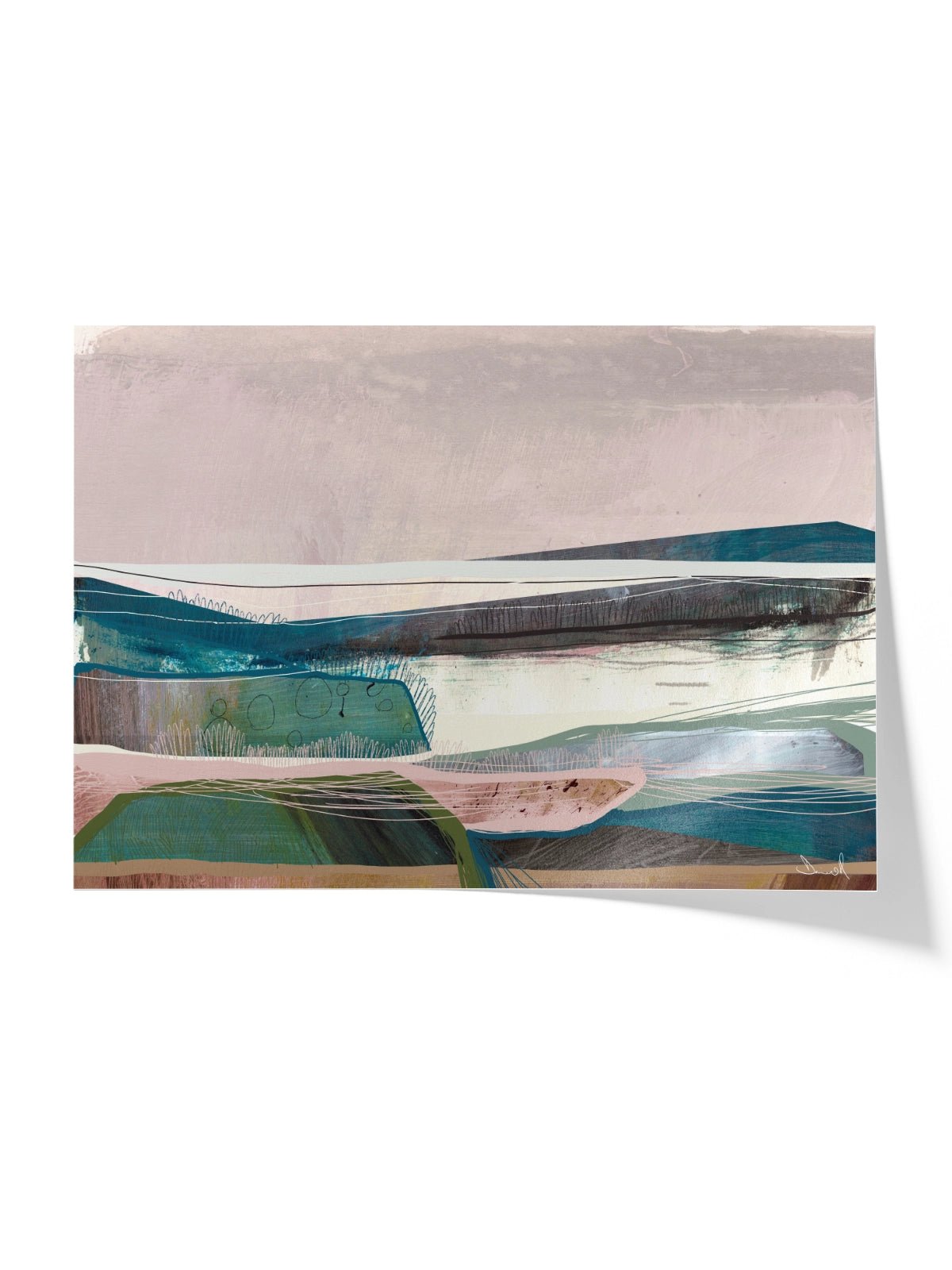 Coast - Una Lámina de Dan Hobday - Decora tu casa en Nomadart