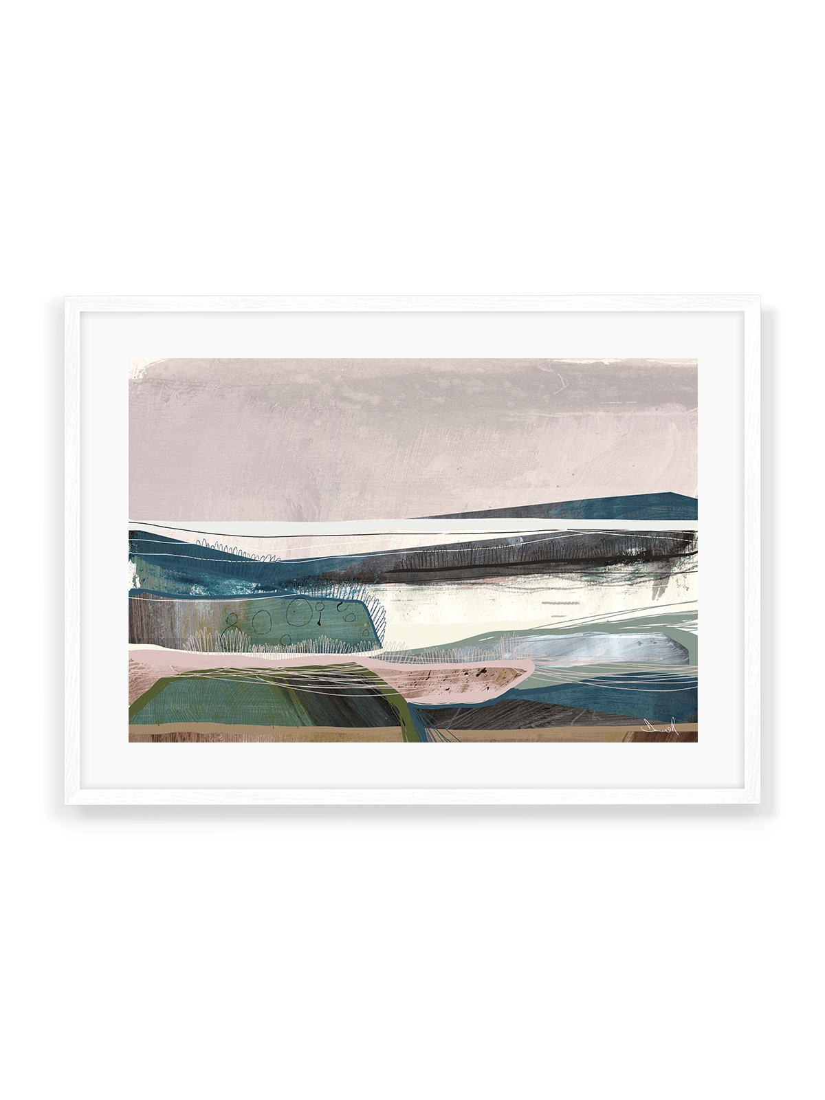 Coast - Una Lámina de Dan Hobday - Decora tu casa en Nomadart