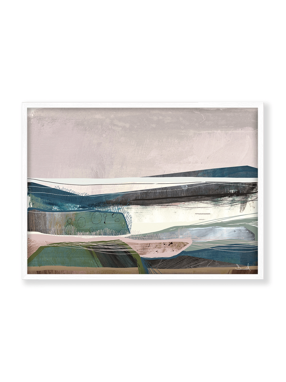 Coast - Una Lámina de Dan Hobday - Decora tu casa en Nomadart