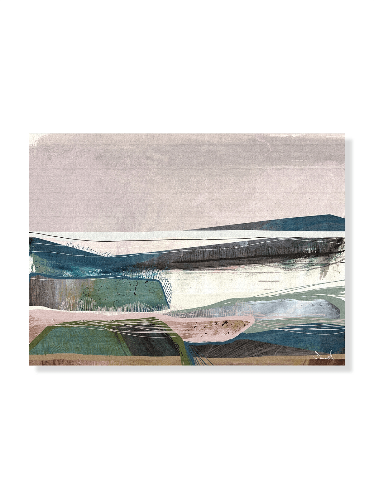 Coast - Una Lámina de Dan Hobday - Decora tu casa en Nomadart