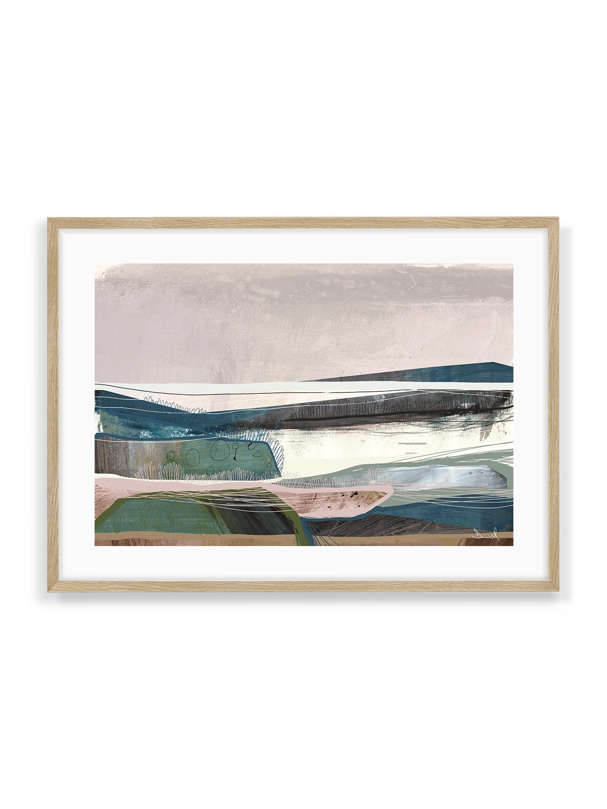 Coast - Una Lámina de Dan Hobday - Decora tu casa en Nomadart