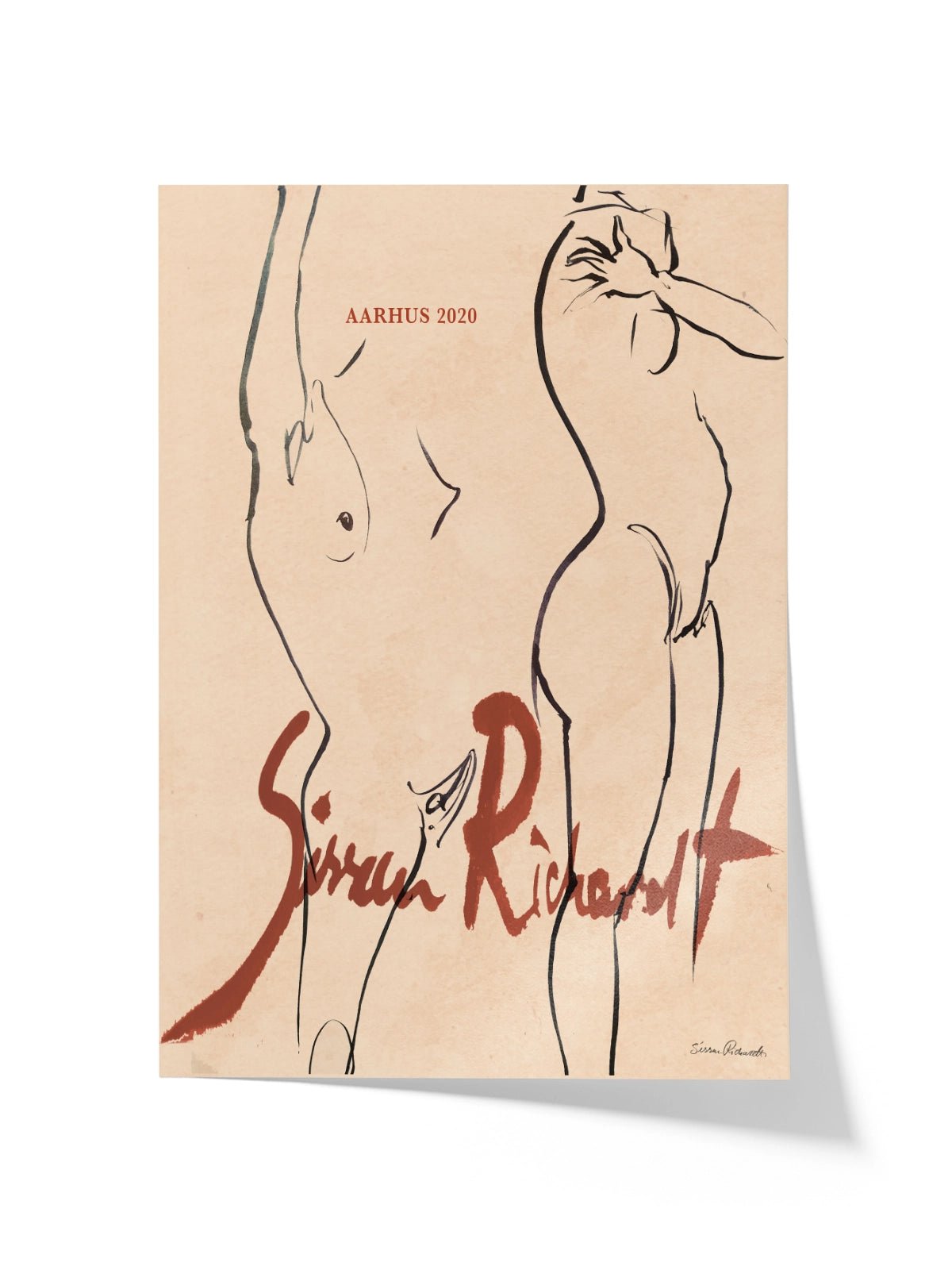 Croquis - Una Lámina de Sissan Richardt - Decora tu casa en Nomadart