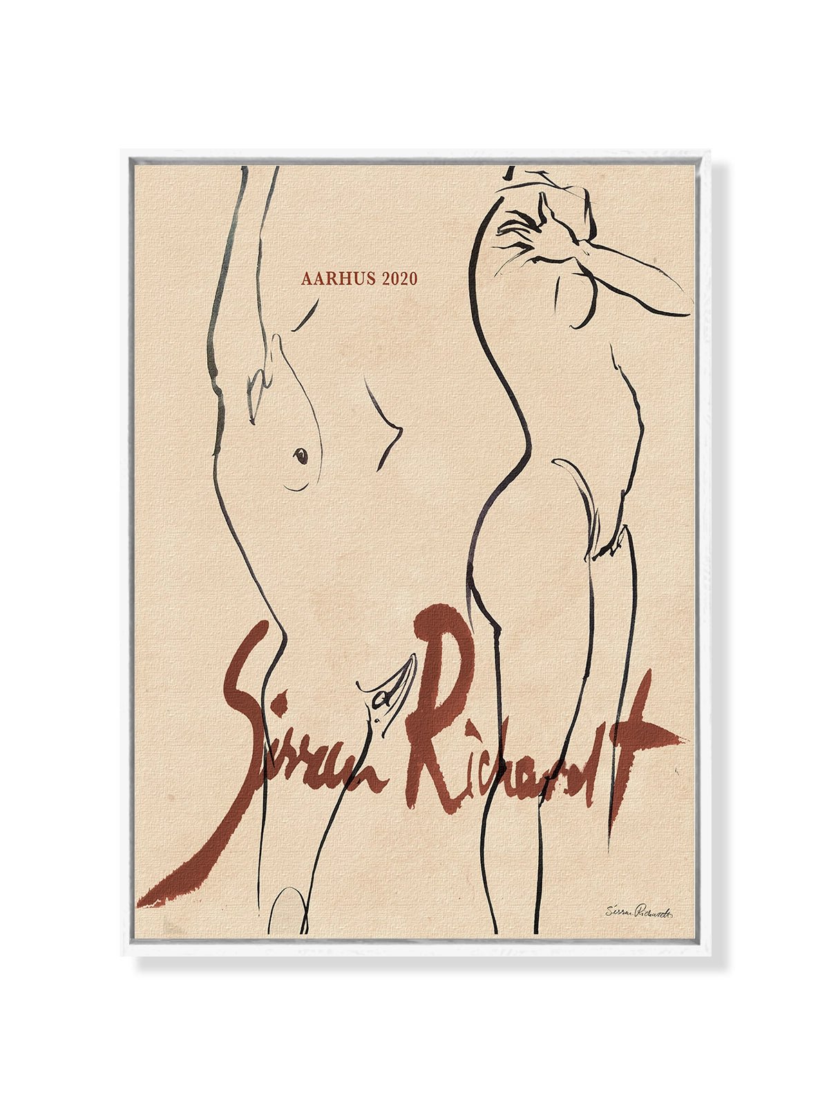 Croquis - Una Lámina de Sissan Richardt - Decora tu casa en Nomadart