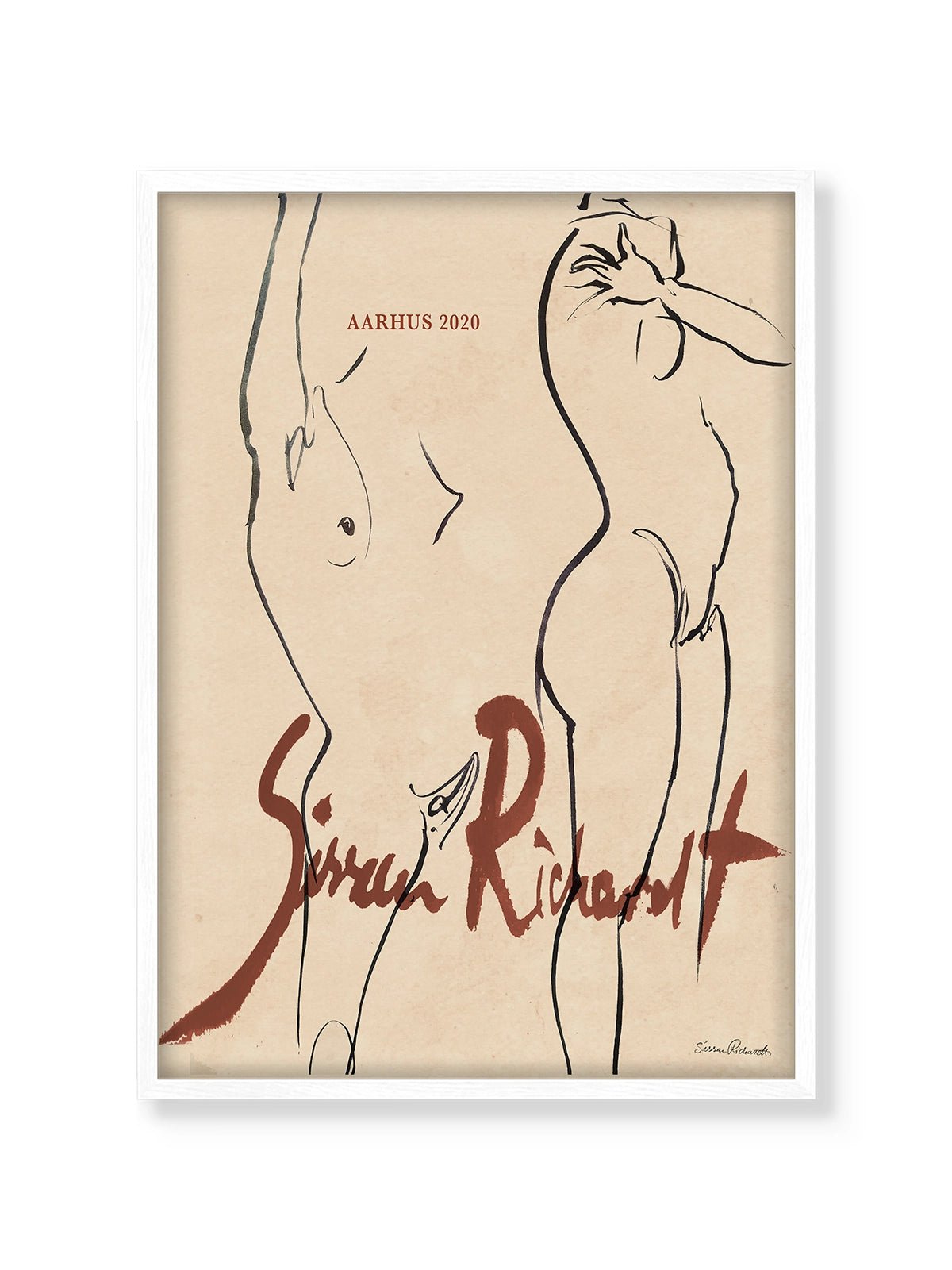 Croquis - Una Lámina de Sissan Richardt - Decora tu casa en Nomadart
