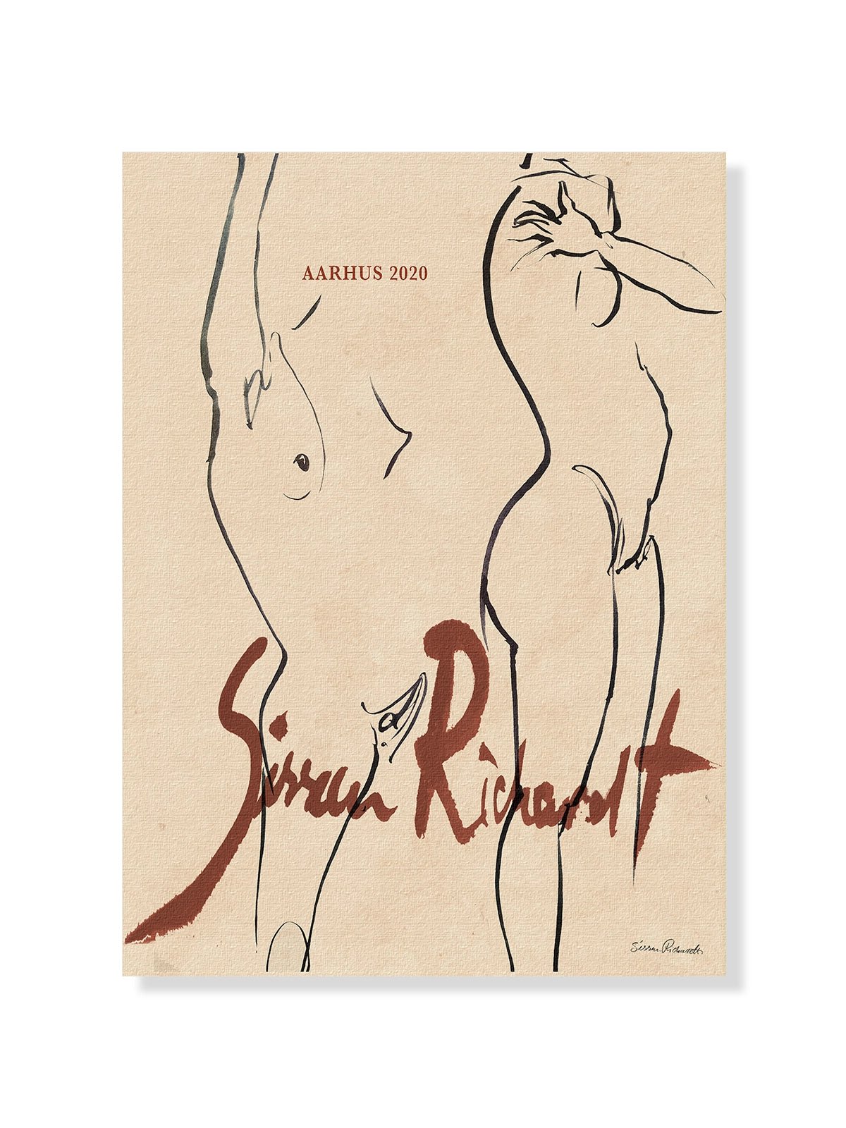 Croquis - Una Lámina de Sissan Richardt - Decora tu casa en Nomadart