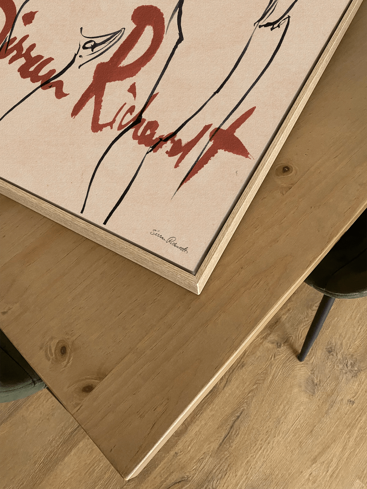 Croquis - Una Lámina de Sissan Richardt - Decora tu casa en Nomadart