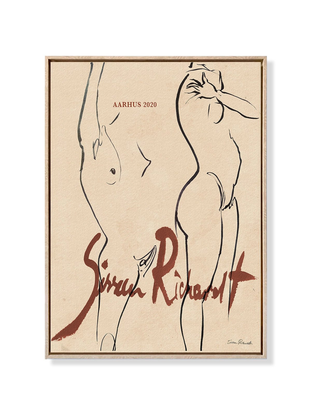 Croquis - Una Lámina de Sissan Richardt - Decora tu casa en Nomadart