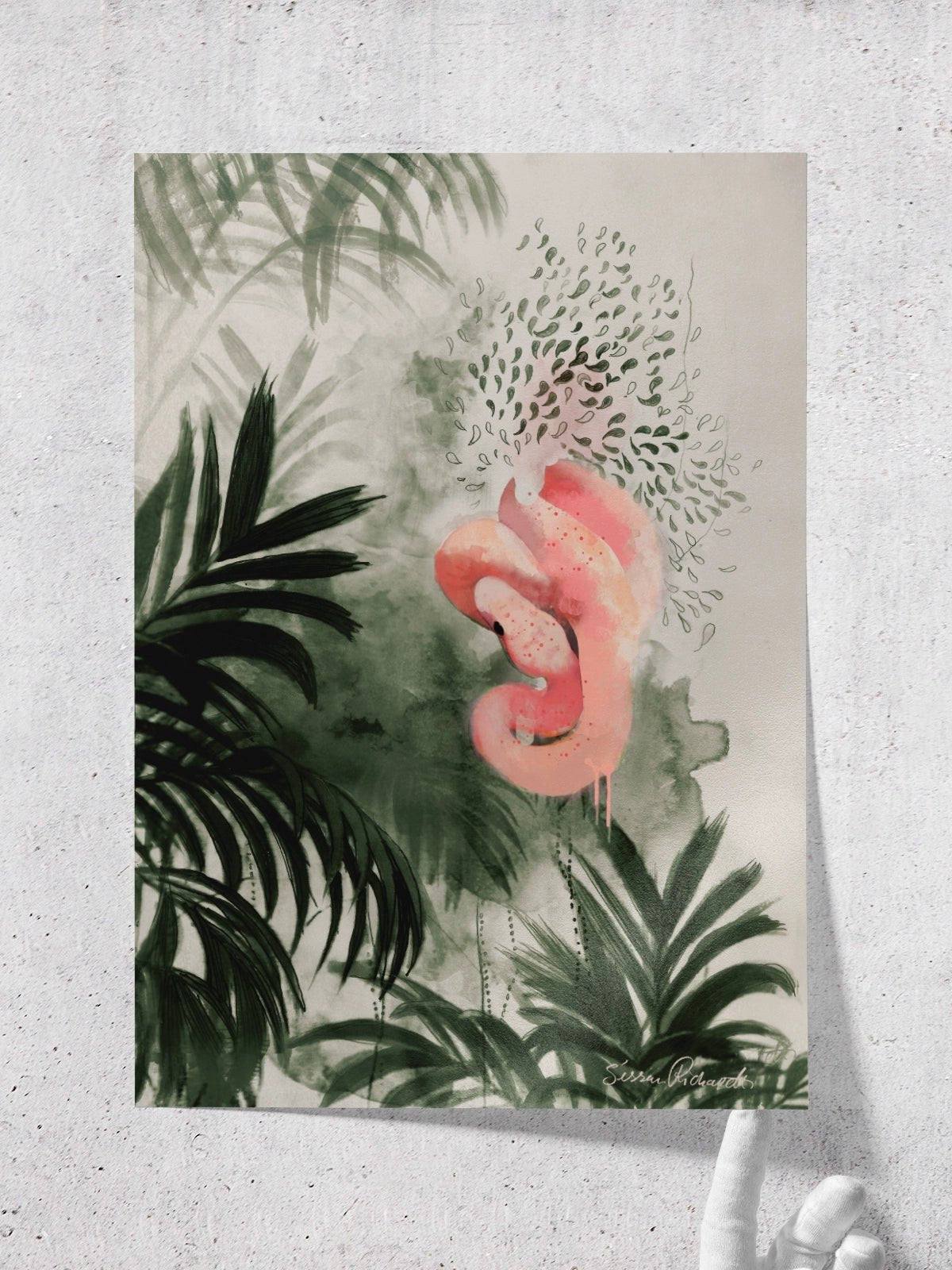 Eden - Lámina de Sissan Richardt - Decora tu casa en Nomadart
