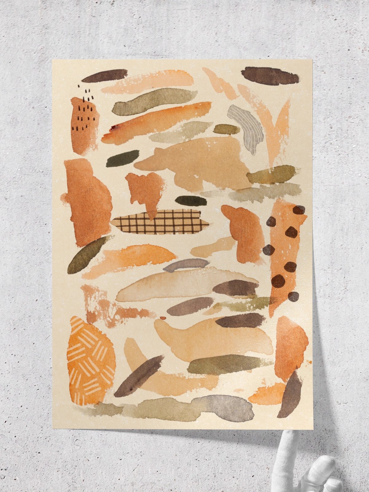 Fall Markings II - Una Lámina de Mylene Chung - Decora tu casa en Nomadart