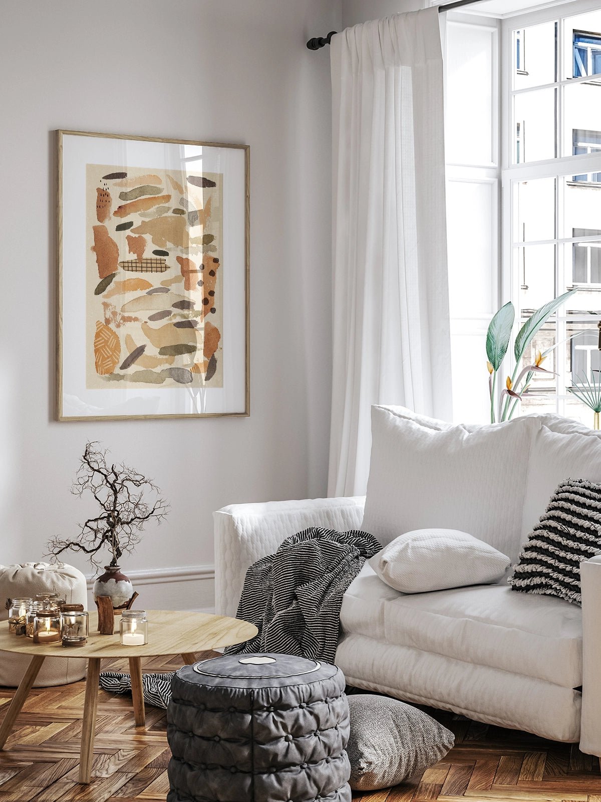 Fall Markings II - Una Lámina de Mylene Chung - Decora tu casa en Nomadart