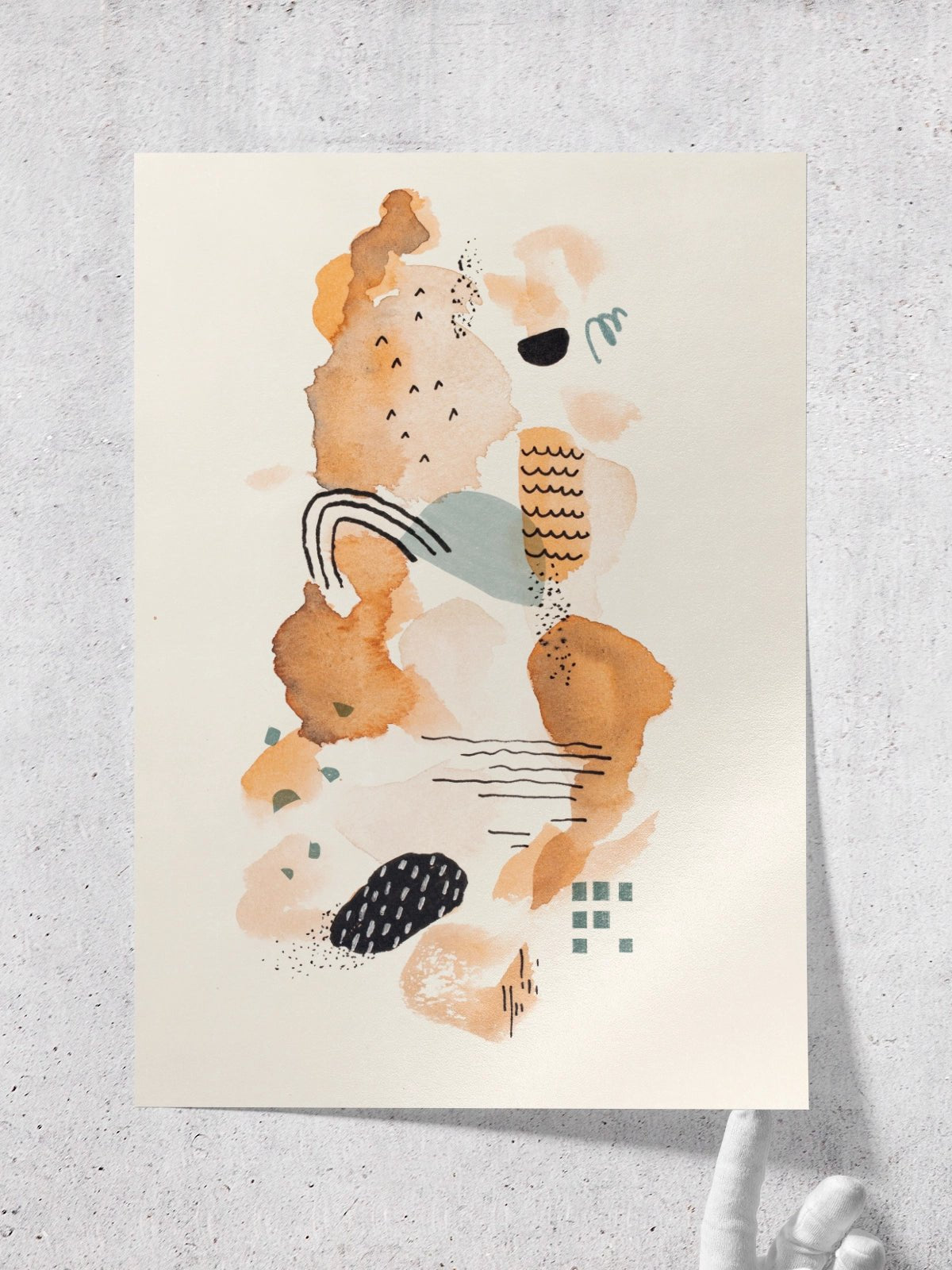 Fall Markings - Una Lámina de Mylene Chung - Decora tu casa en Nomadart