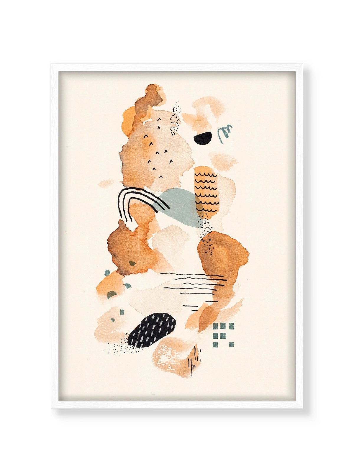 Fall Markings - Una Lámina de Mylene Chung - Decora tu casa en Nomadart