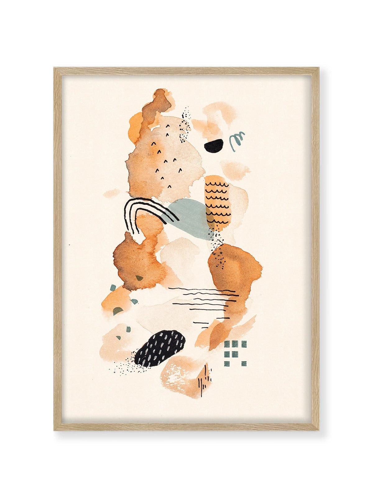 Fall Markings - Una Lámina de Mylene Chung - Decora tu casa en Nomadart